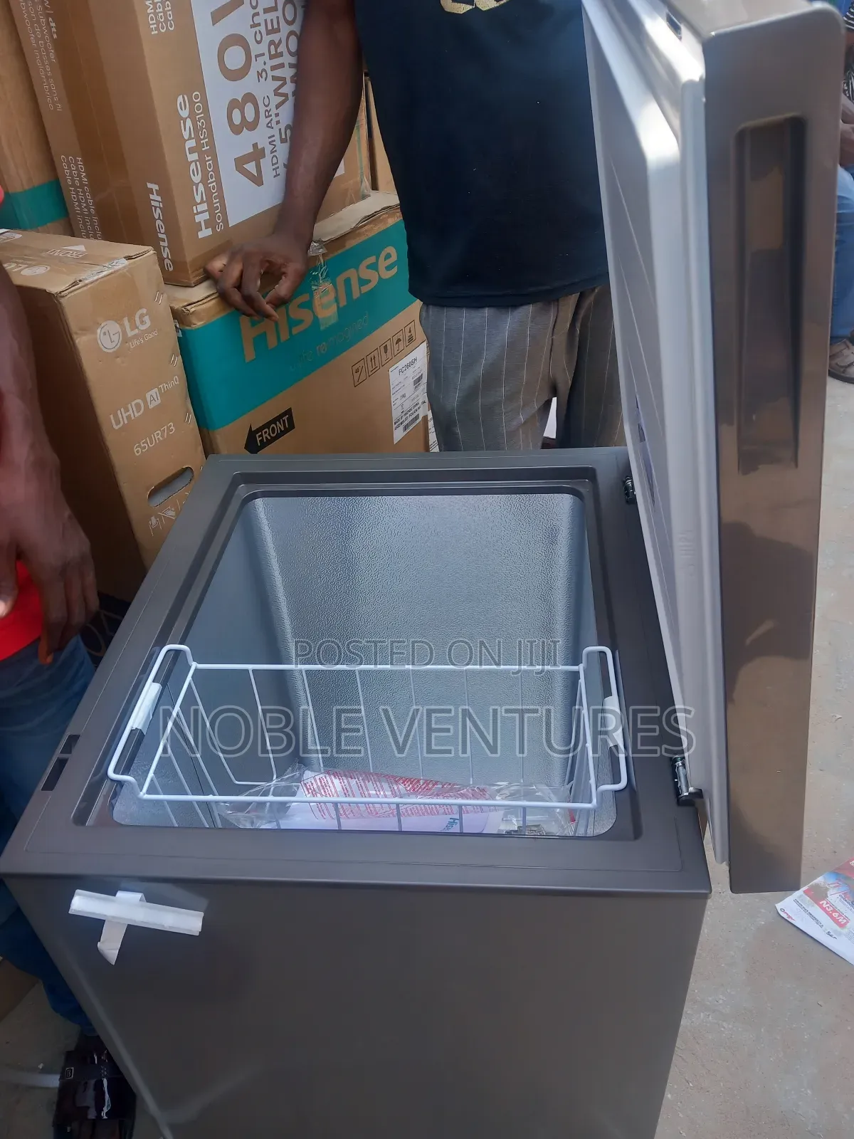 Hisense Chest Freezer 125litters 100%Copper