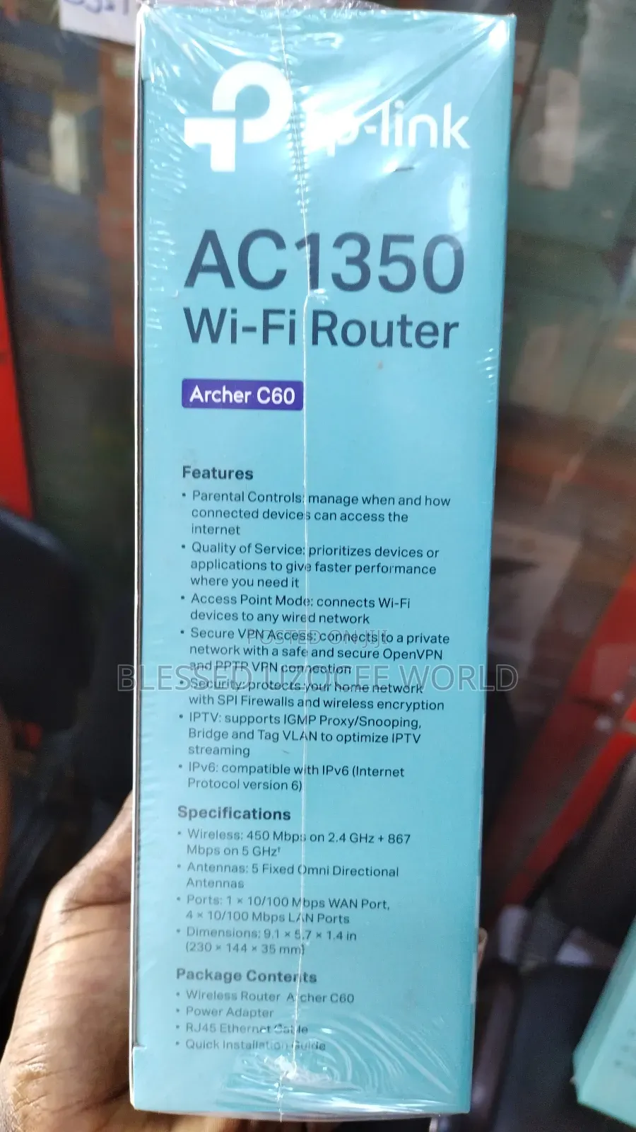 Tplink Archer C60 Ac1350 Wifi Dual Band Mu-Mimo Router