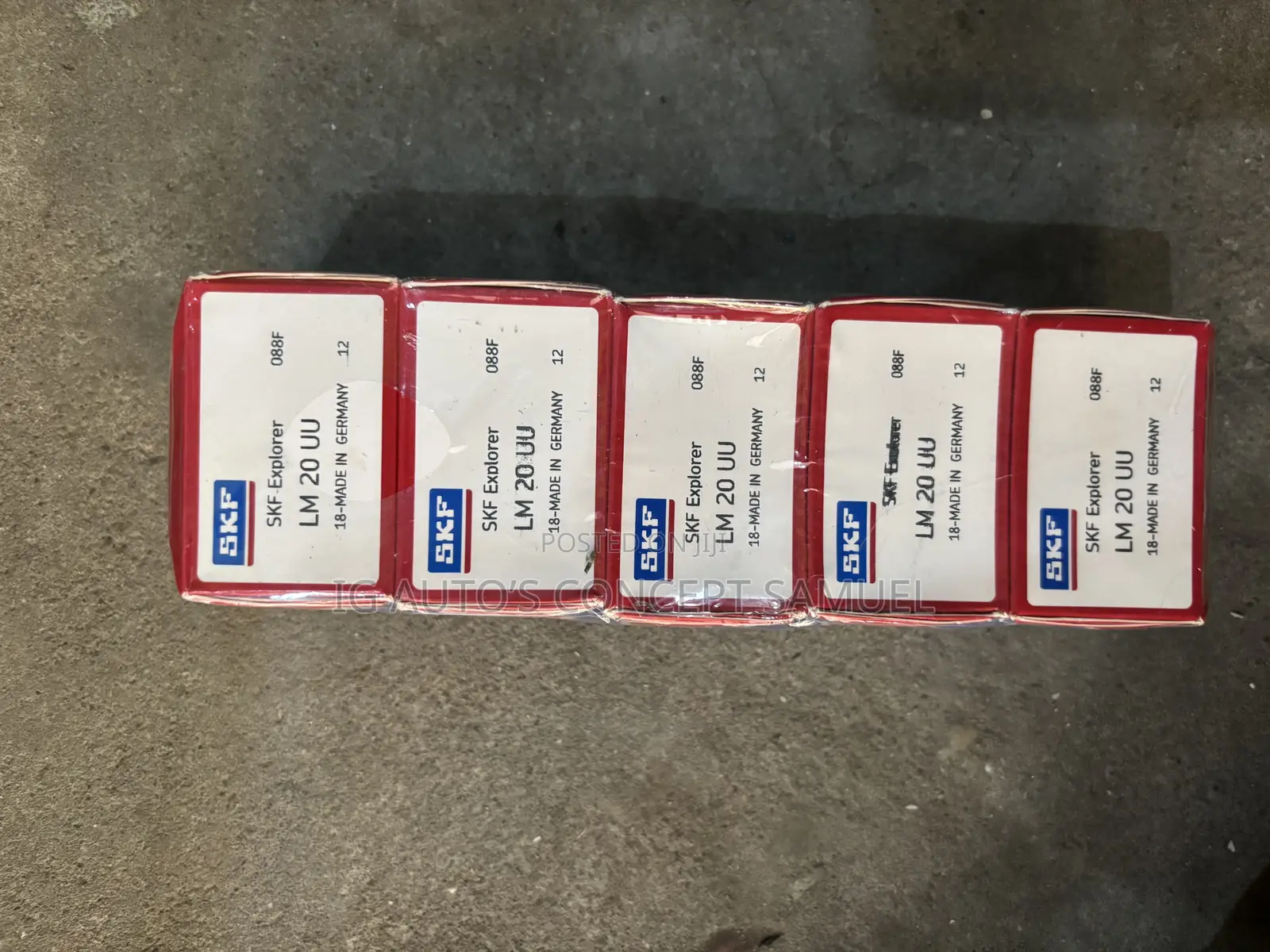 LM20UU SKF Liner Bearing Available