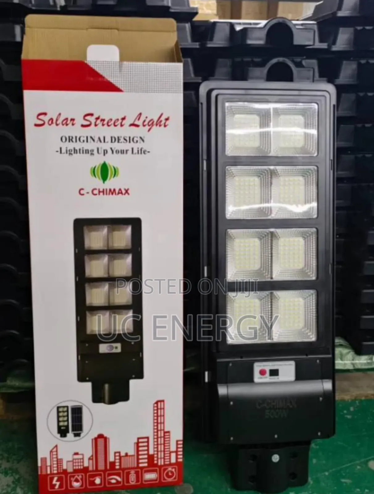 8 Eye All in One Solar Street Light