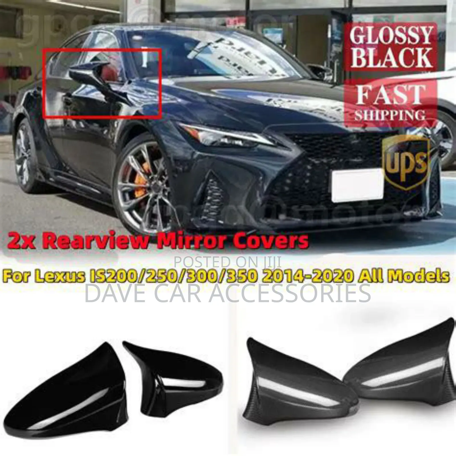 Lexus Is250/300/350 Es/330/350 Upgraded Side Mirror Cover