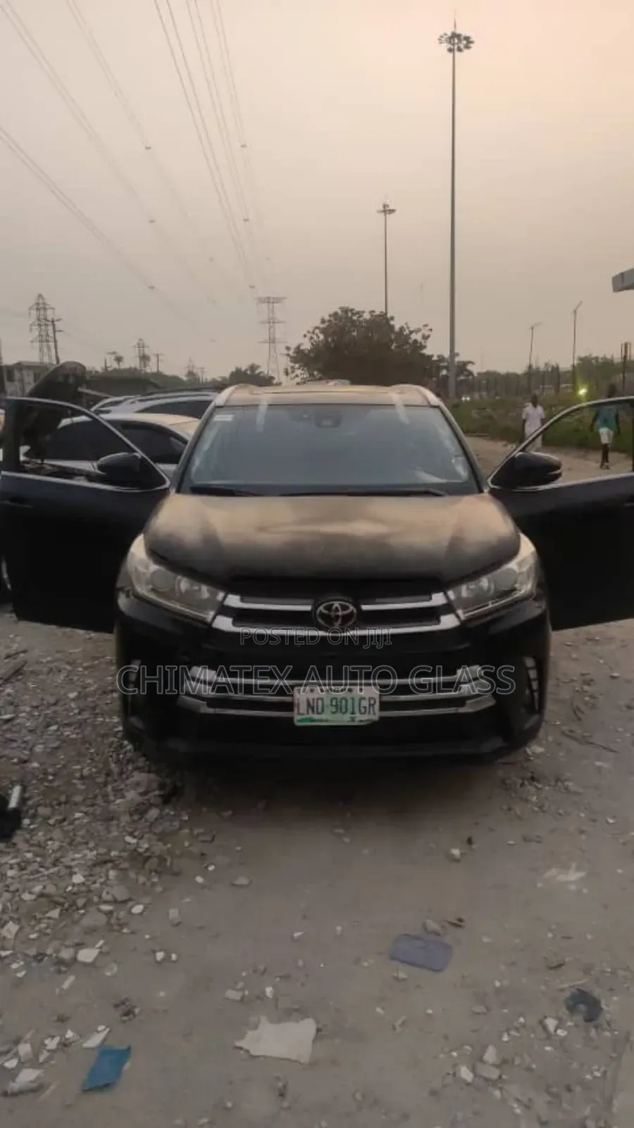 Highlander 2018 Windscreen Glass Perfectly Installed