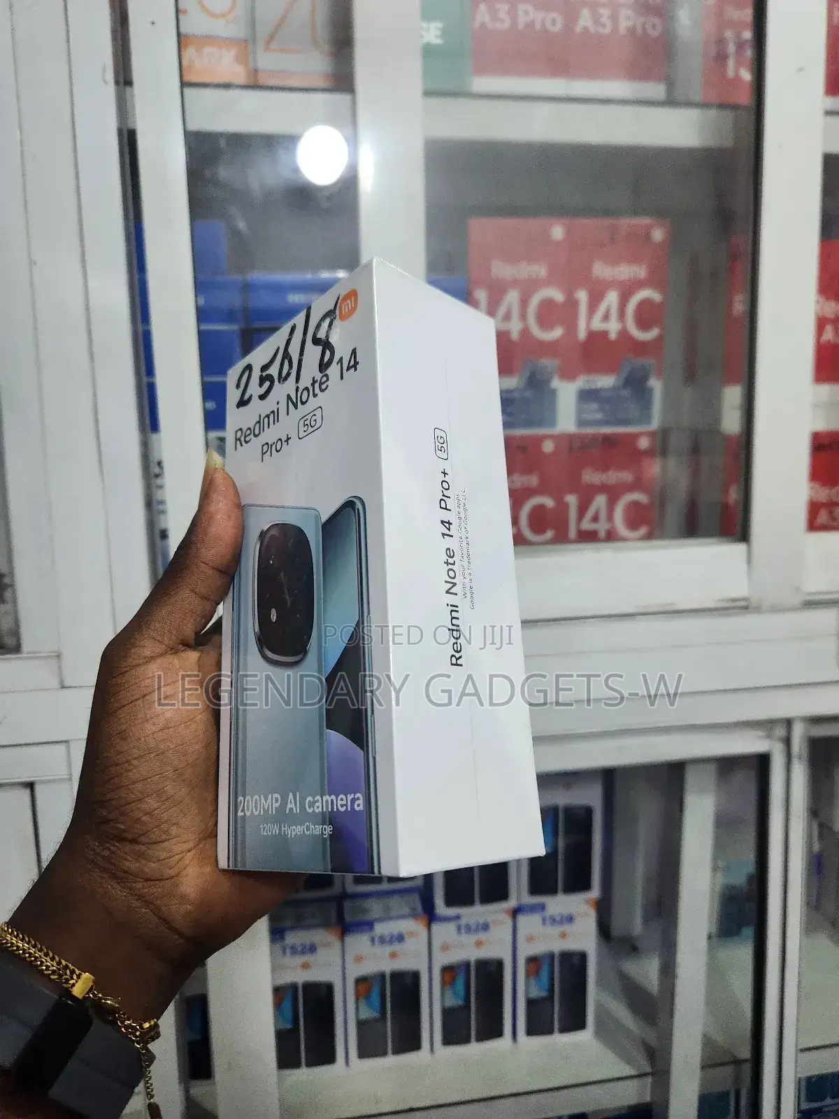 New Xiaomi Redmi Note 14 Pro+ 5G 256 GB Black