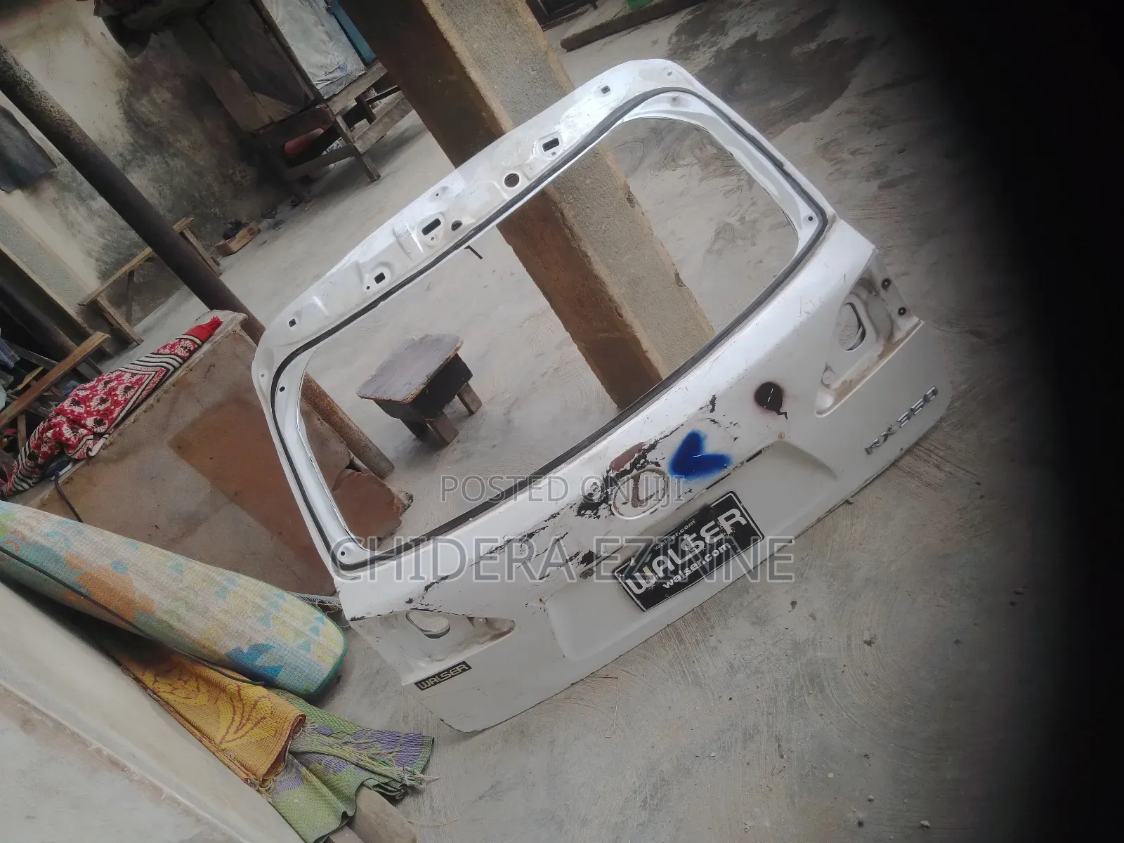 Lexus RX350 2013 Model Empty Boot
