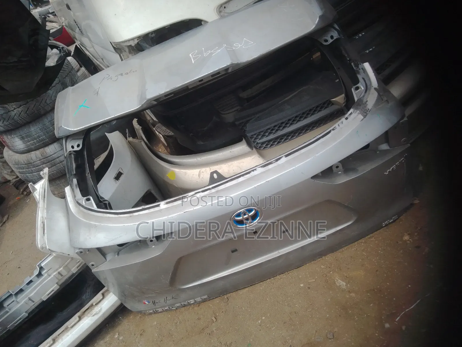 Toyota Highlander 2020 Empty Boot