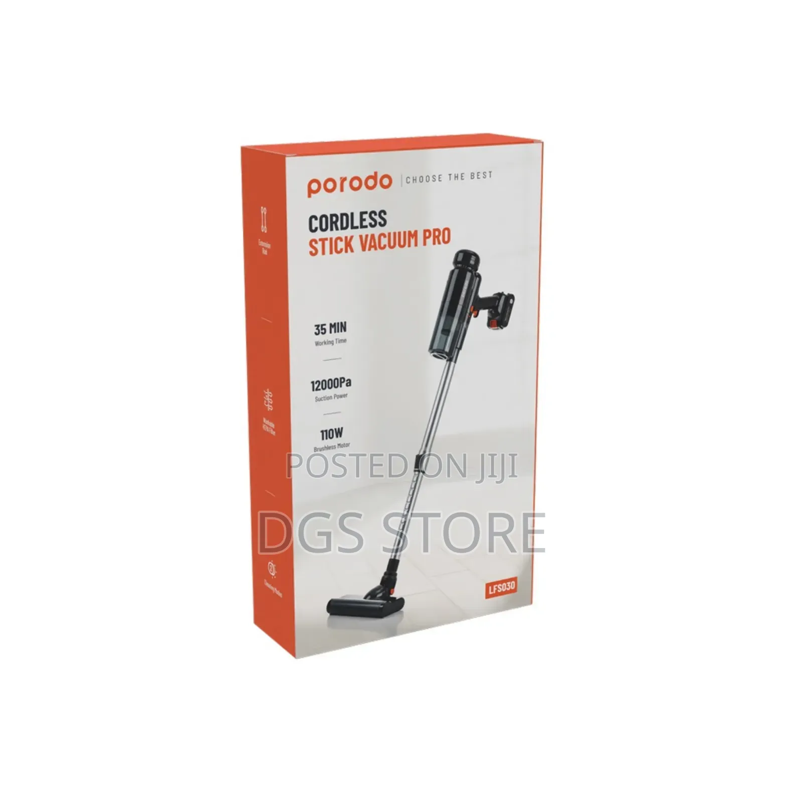 Porodo Cordless LFS030 Stick Vacuum Pro