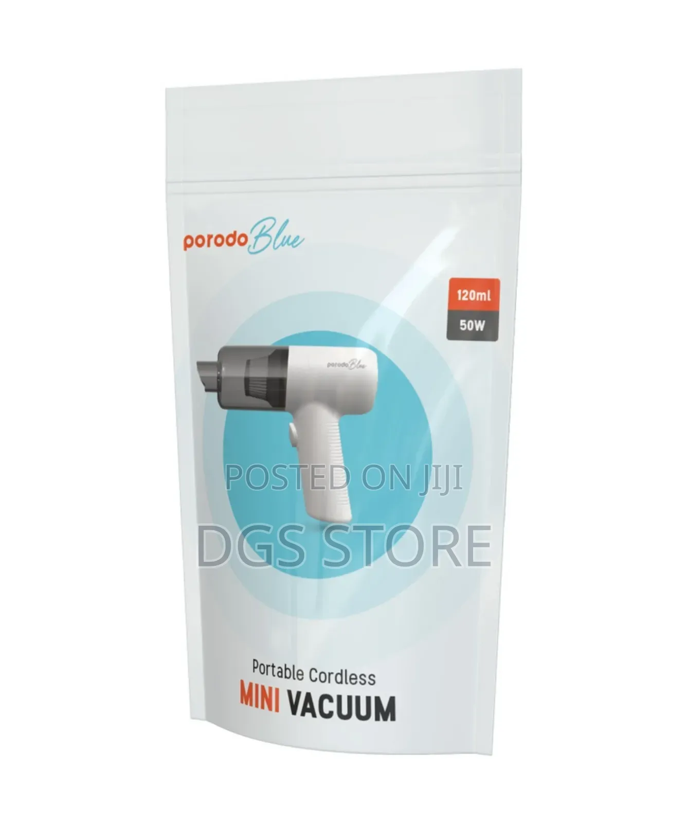 Porodo Blue Portable Cordless Mini Vacuum