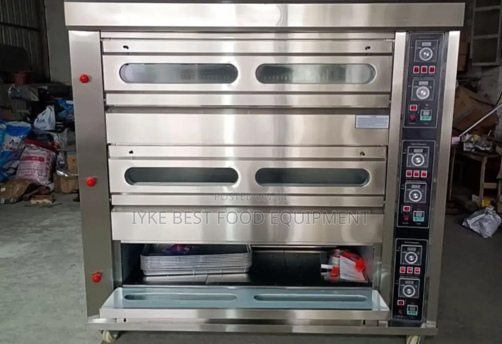 3 Decks 9 Trays Industrial Baking Oven
