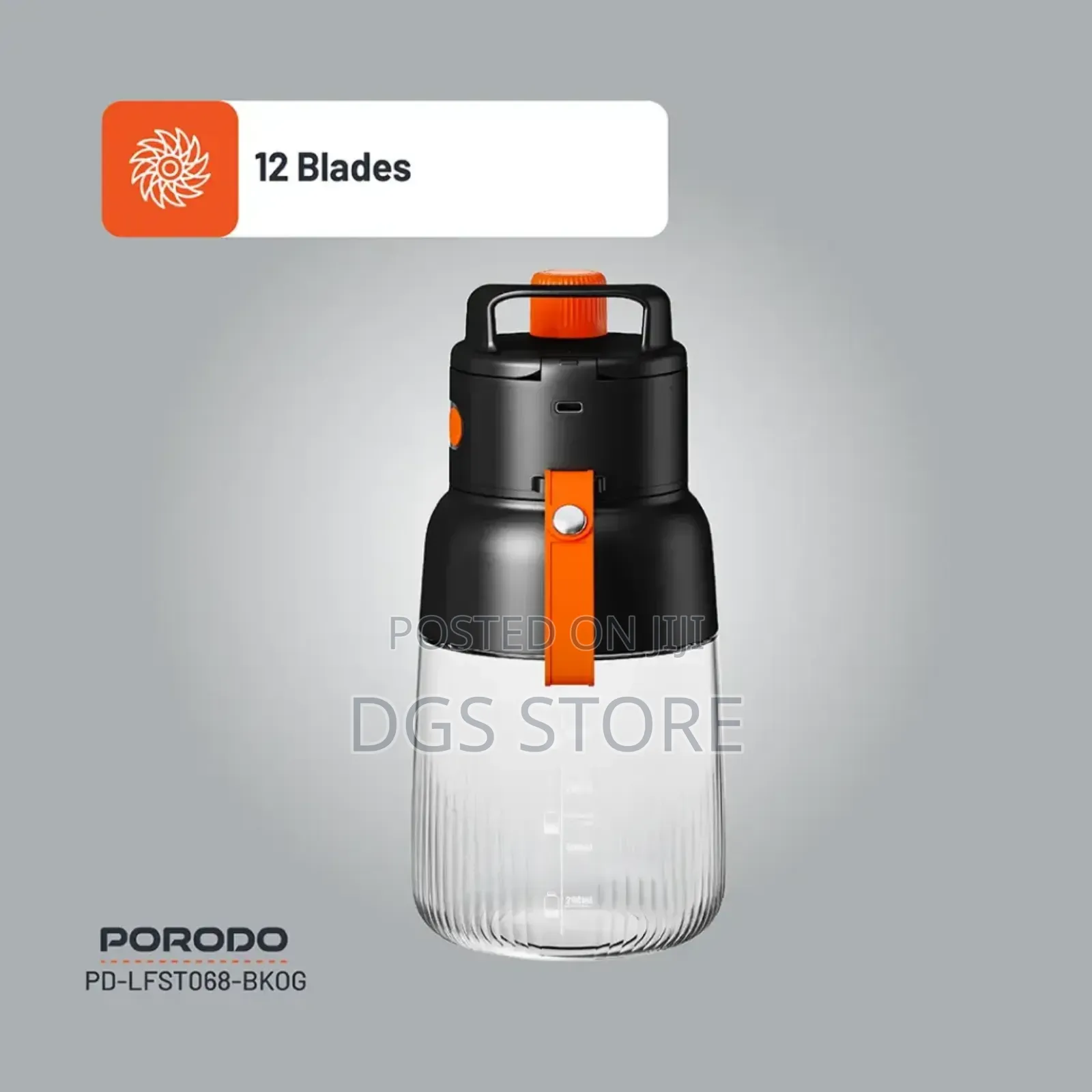 Porodo LFS068 Blend SIP Portable Blender
