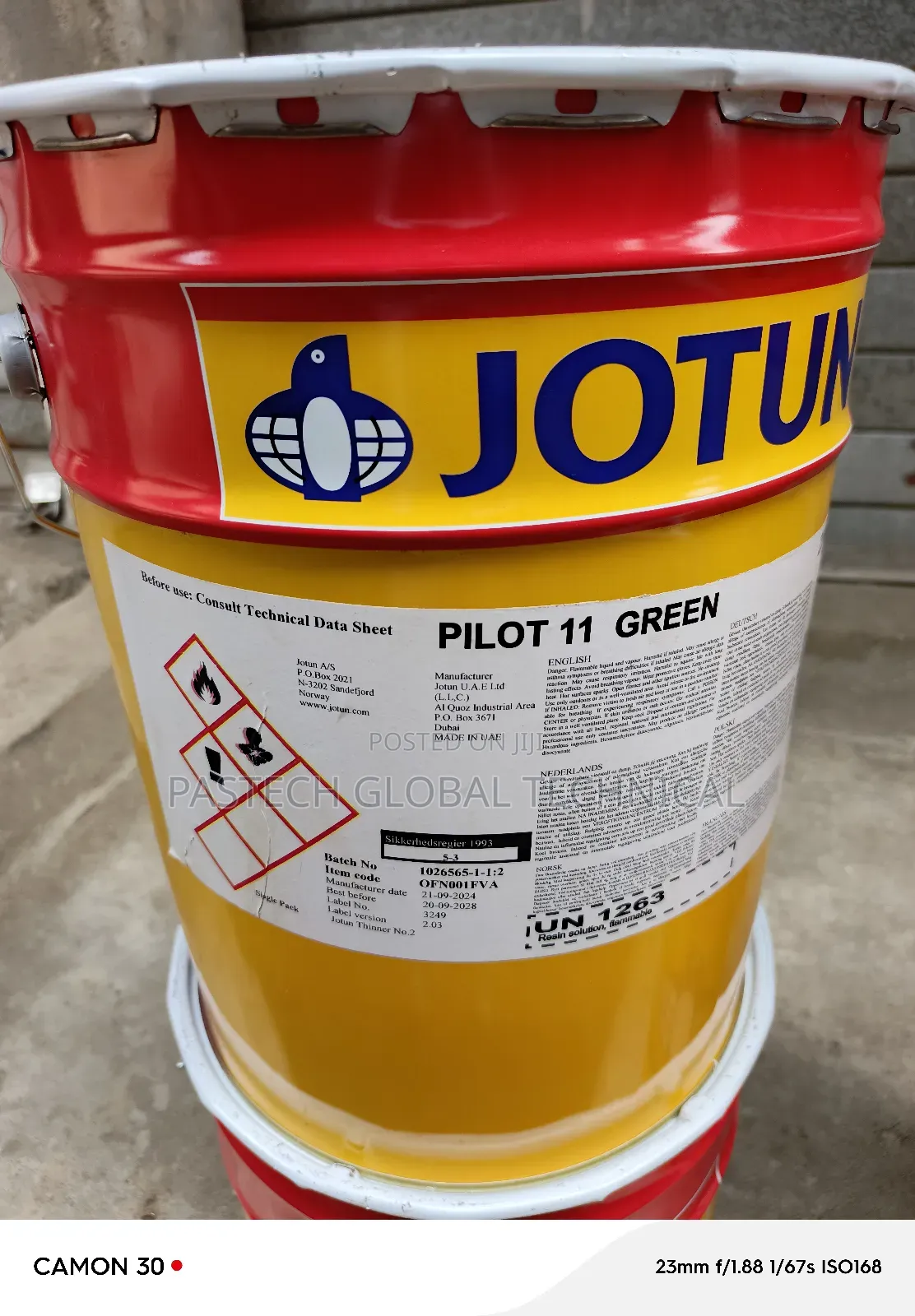 Jotun Marine Paint 20L (Green)