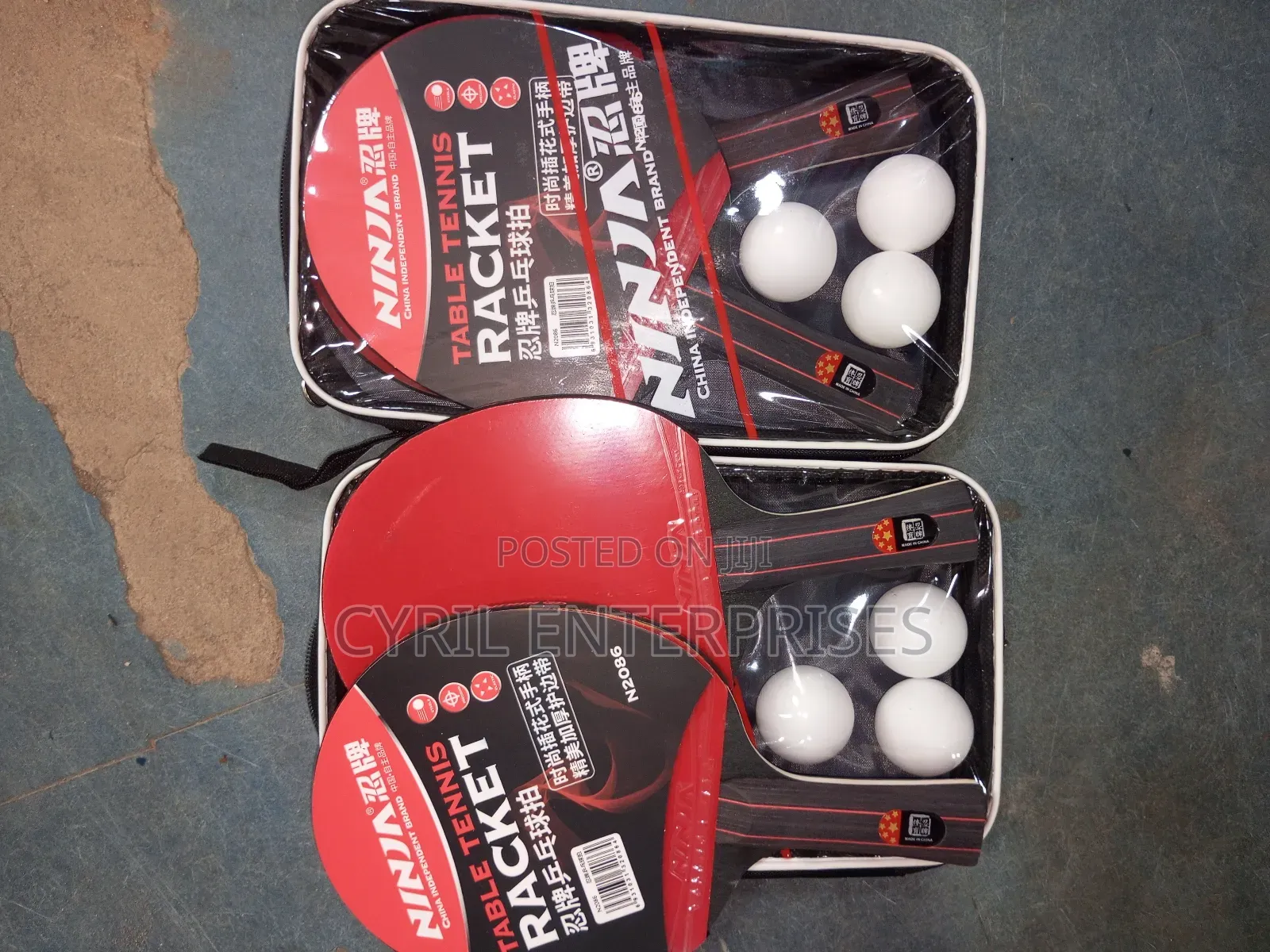 Ninja Table Tennis Rackets