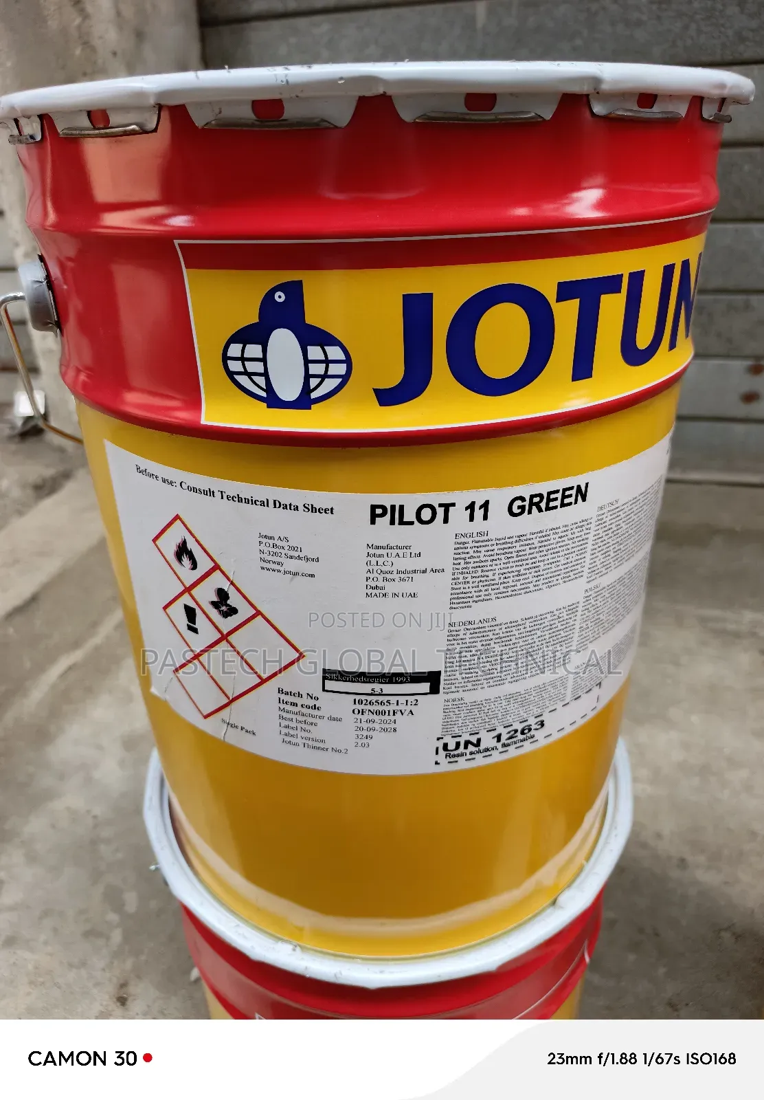 Jotun Marine Paint 20L (Green)