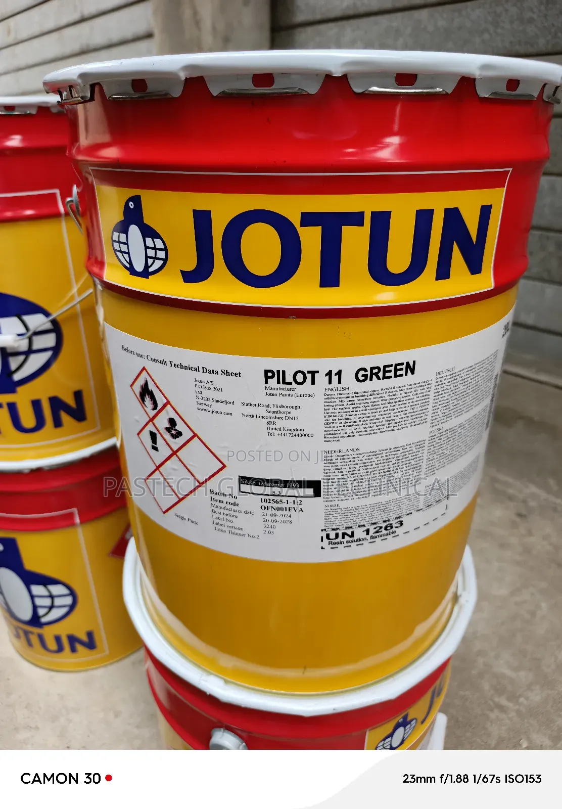 Jotun Marine Paint 20L (Green)