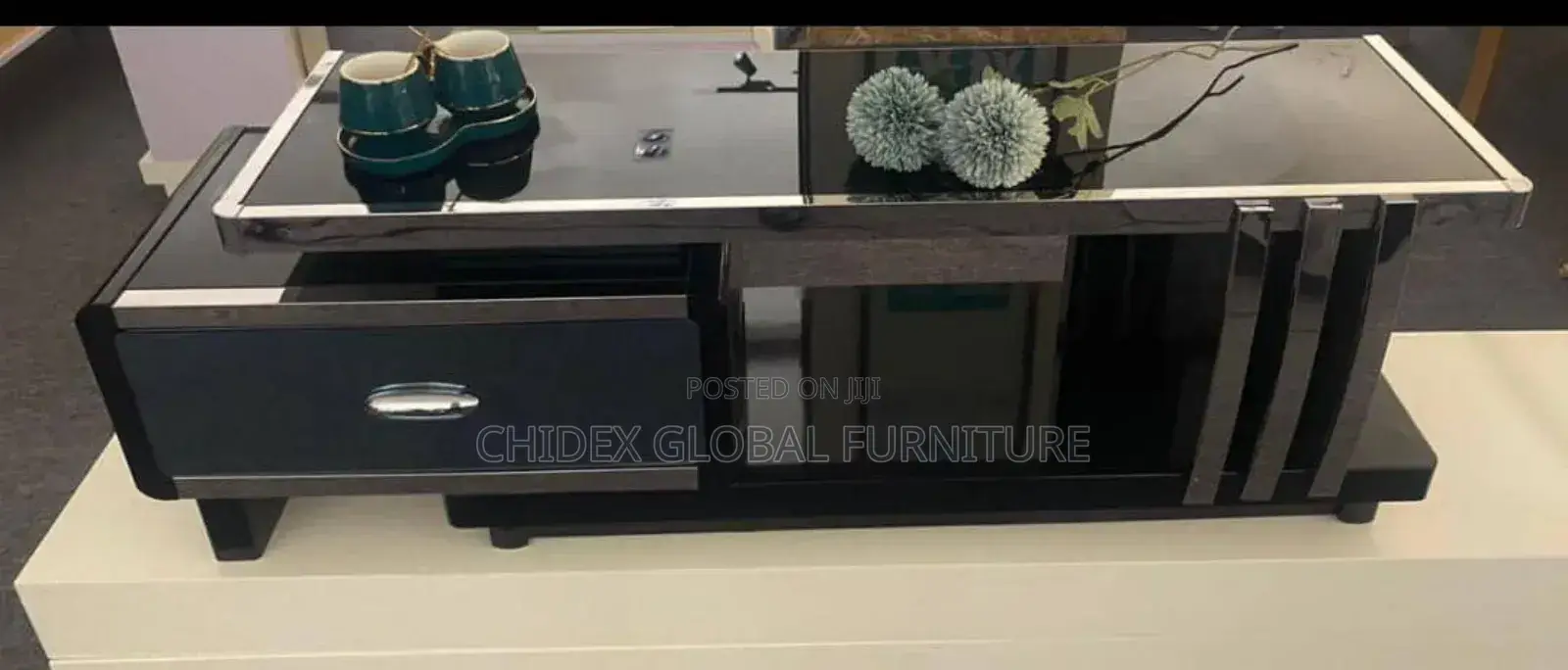 Glass Top Tv Stand