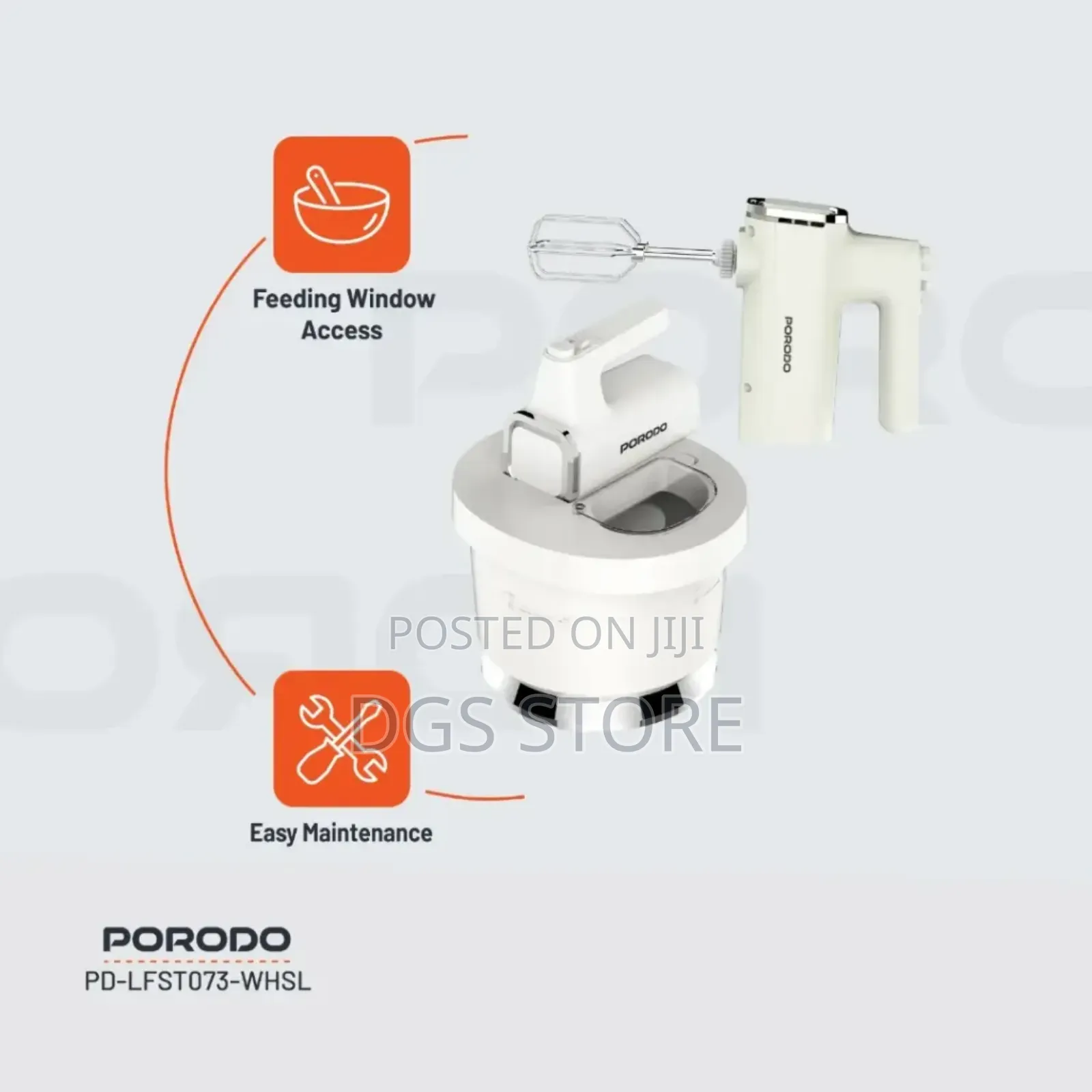 Porodo LFS073 Spill Proof Dual Mode Mixer