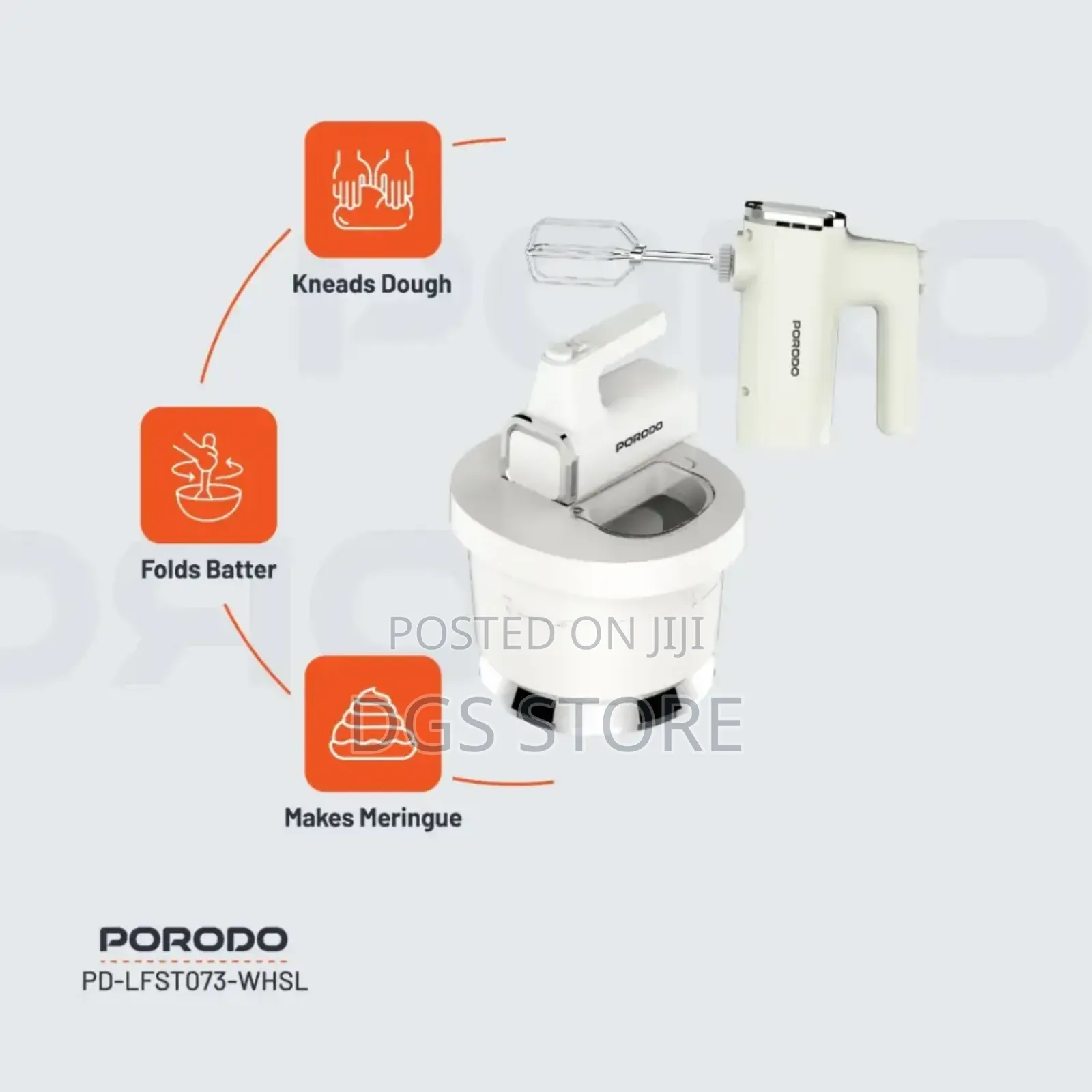 Porodo LFS073 Spill Proof Dual Mode Mixer