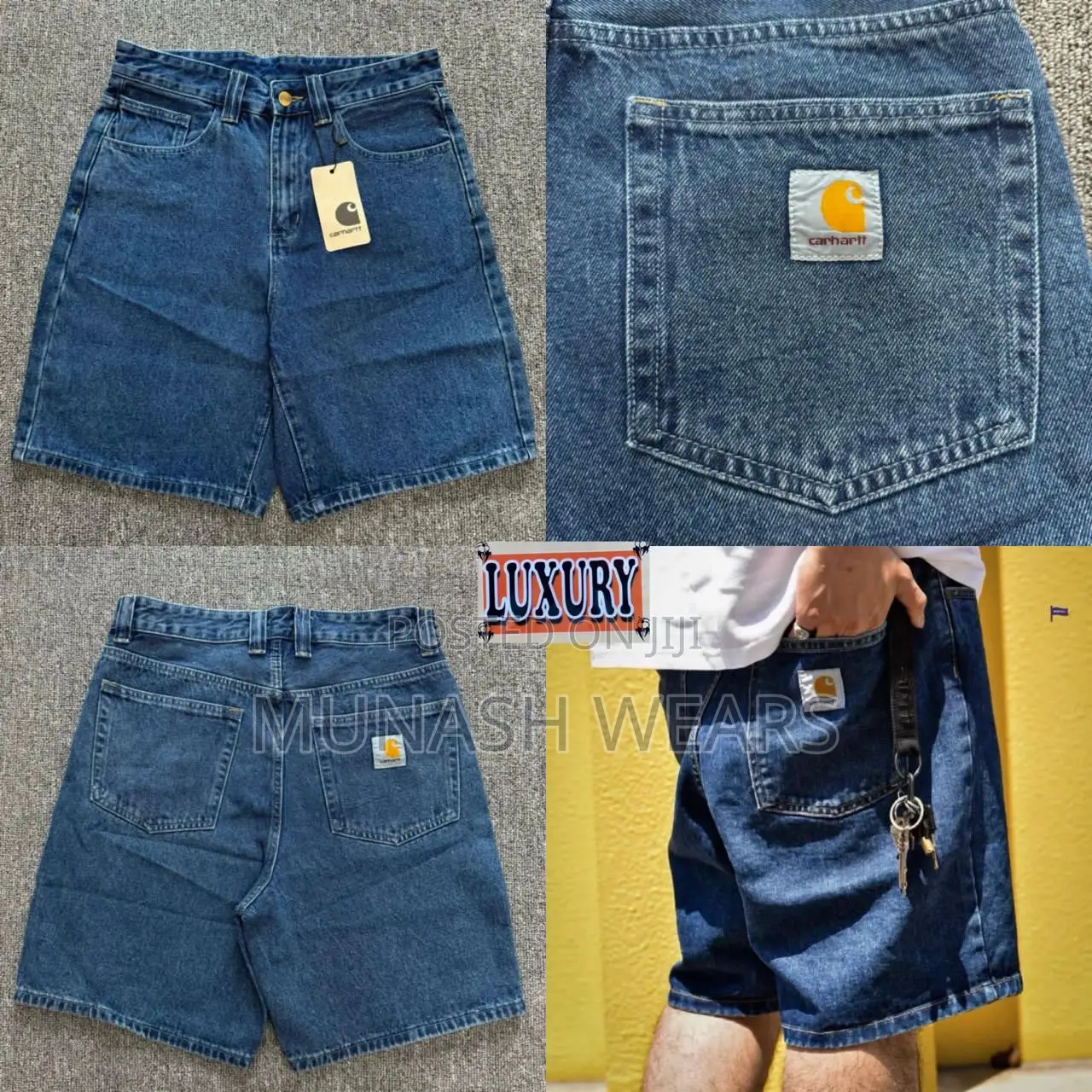 Luxury Jean Short 30-38