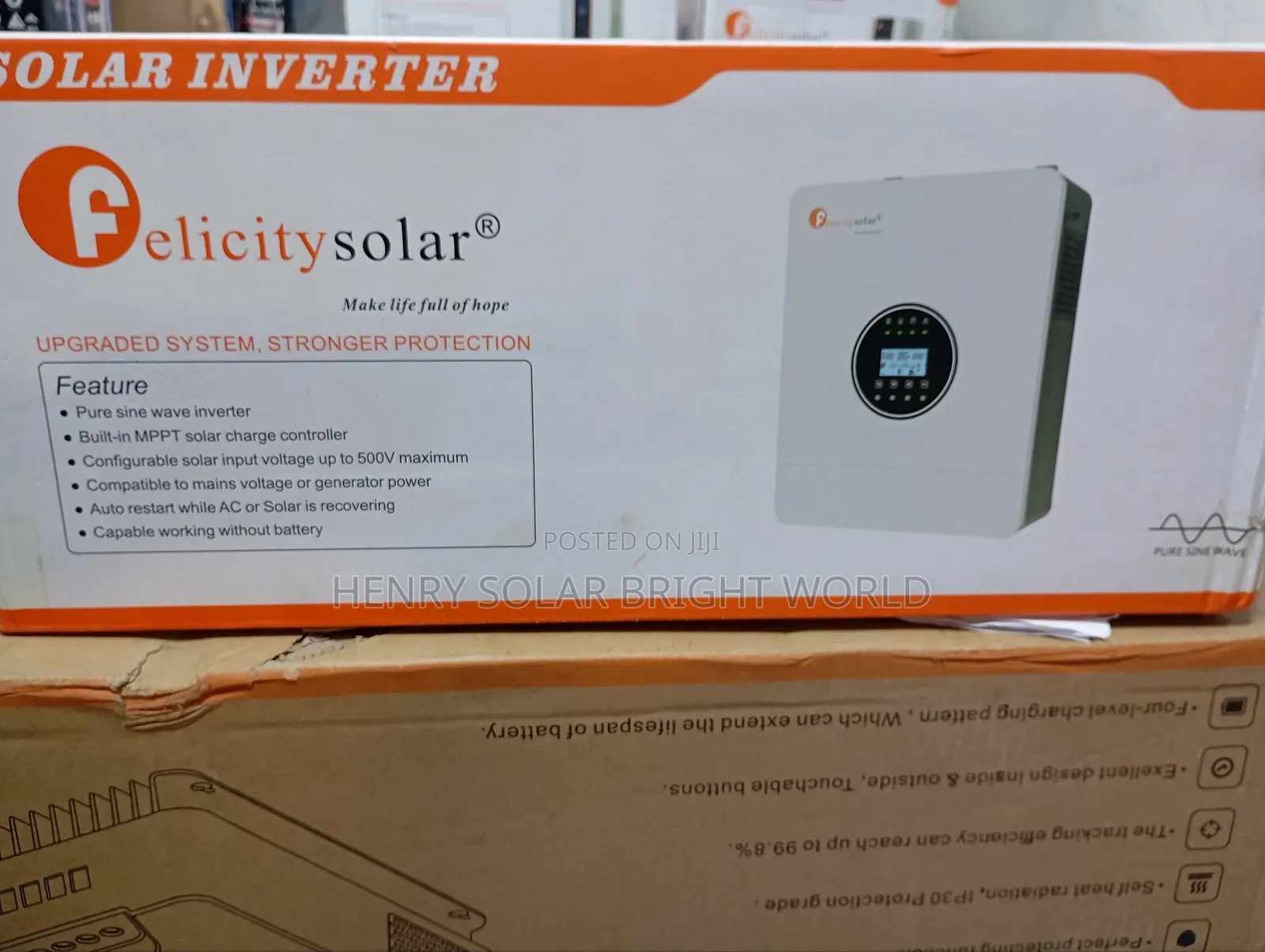 Felicity 6kva 48v Transformerless Hibrid Inverter