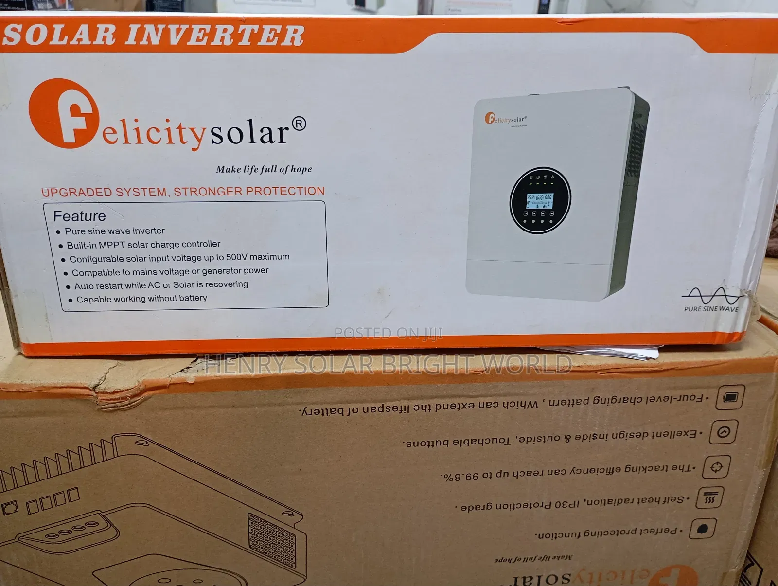 Felicity 6kva 48v Transformerless Hibrid Inverter