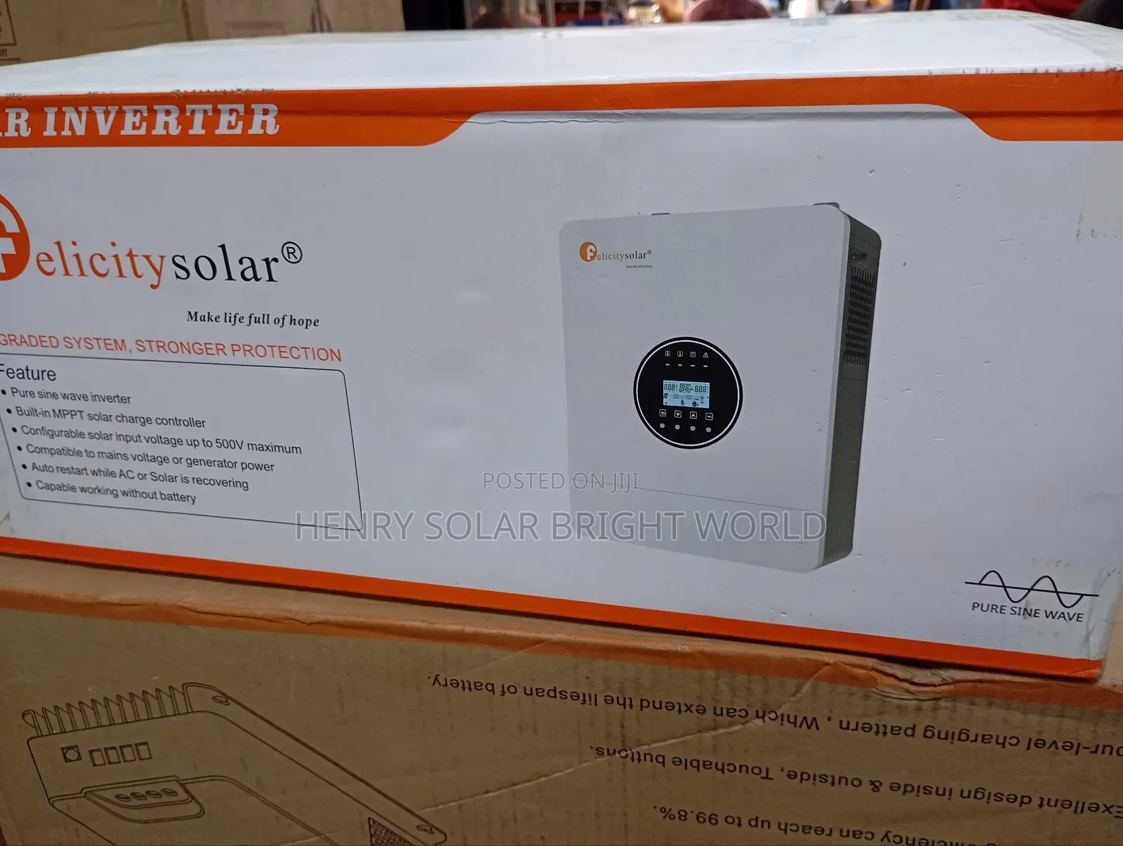 Felicity 6kva 48v Transformerless Hibrid Inverter