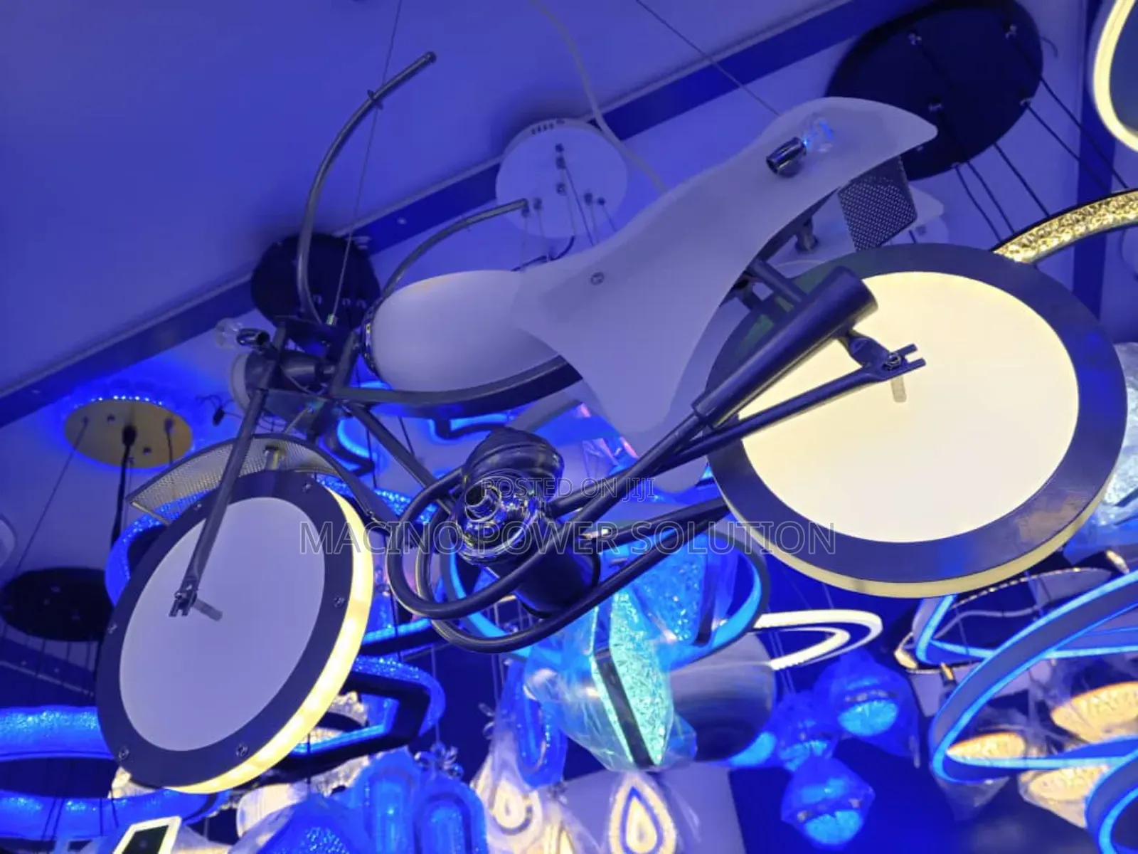 Bicycle Chandelier Ceiling Fitting Light