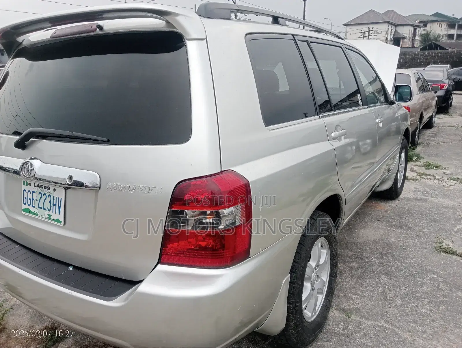 Toyota Highlander V6 4x4 2005 Silver