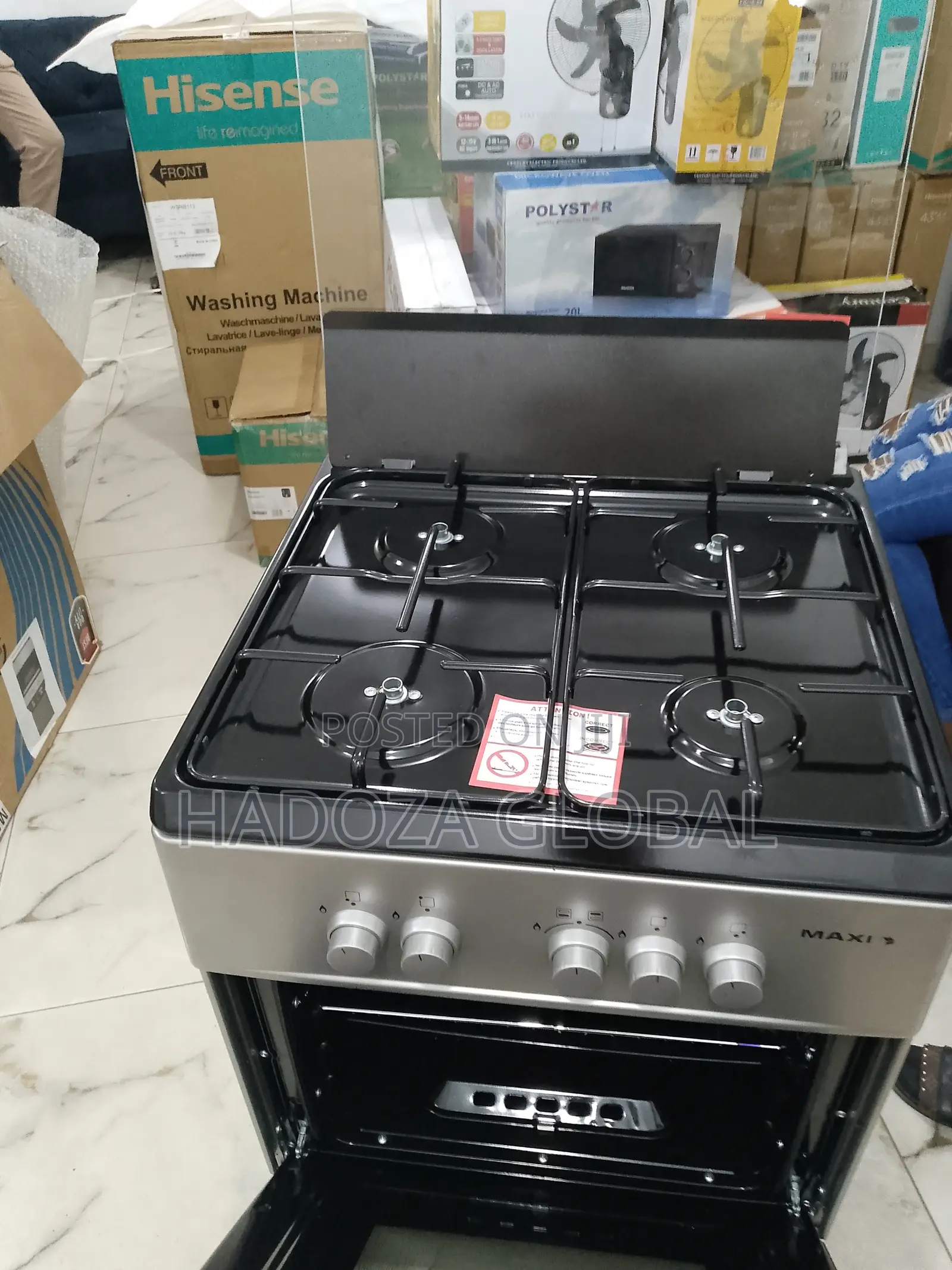 Ultimate Cooking Experience With Maxi Gas Cooker