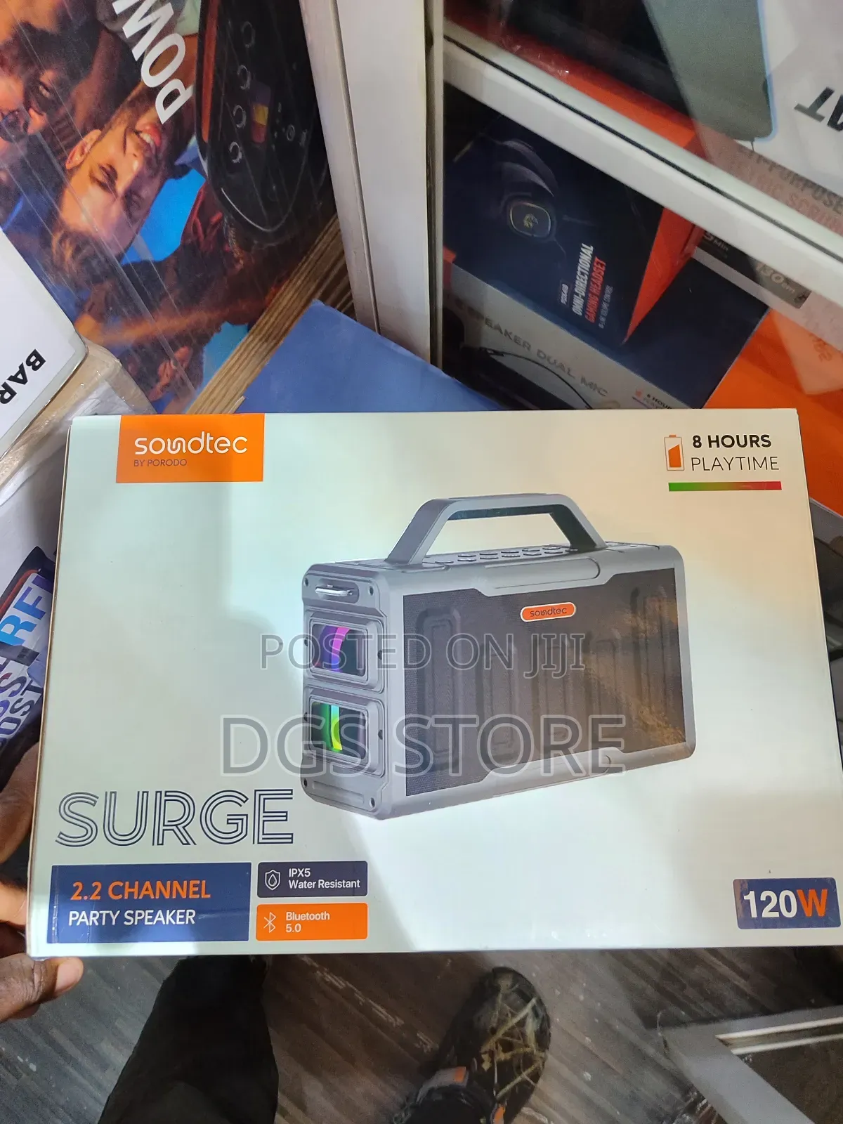 Porodo Surge 2.2 Channel Party Bluetooth Speaker 120w