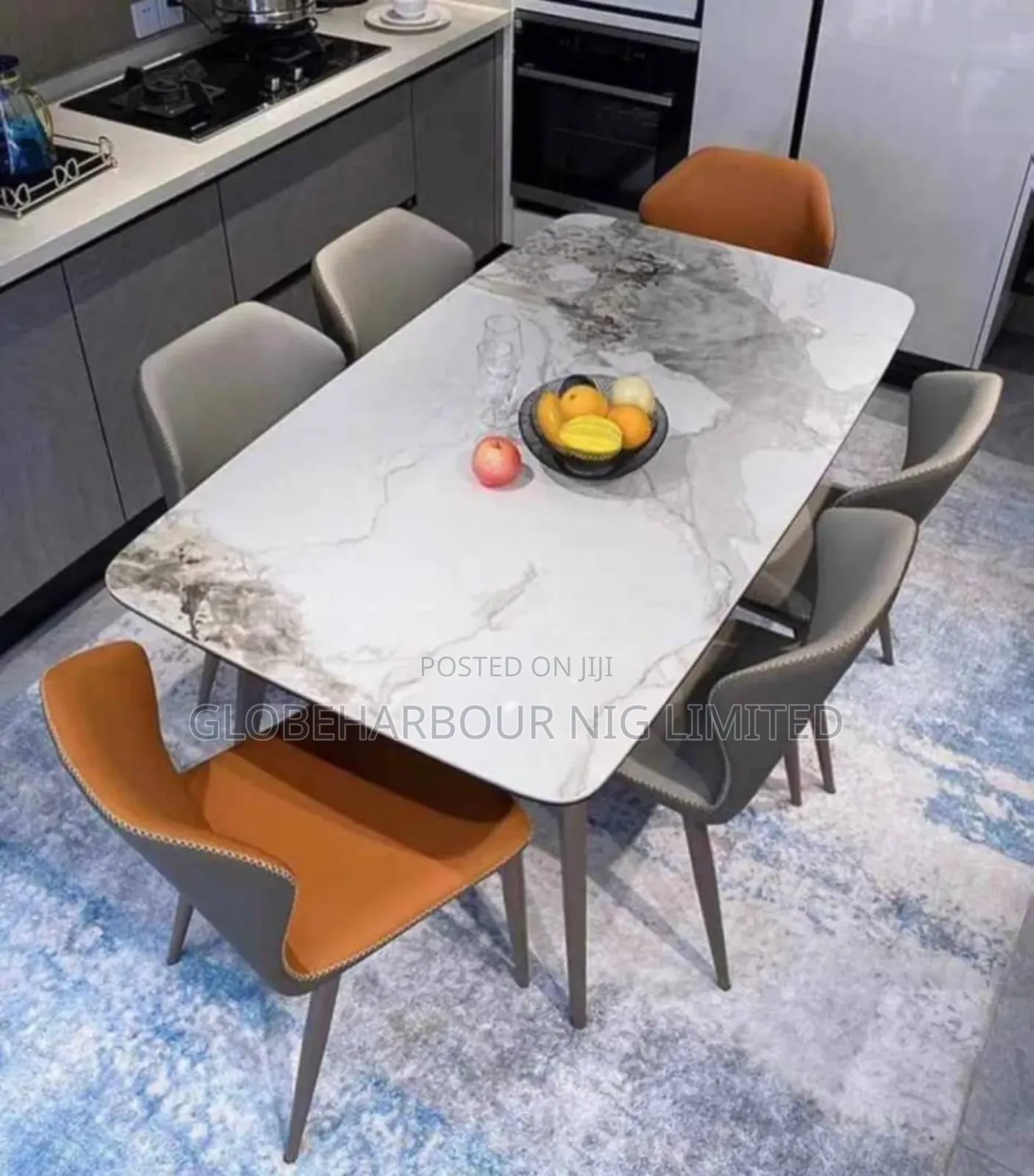 6 Seater Dinning Set Free Installation
