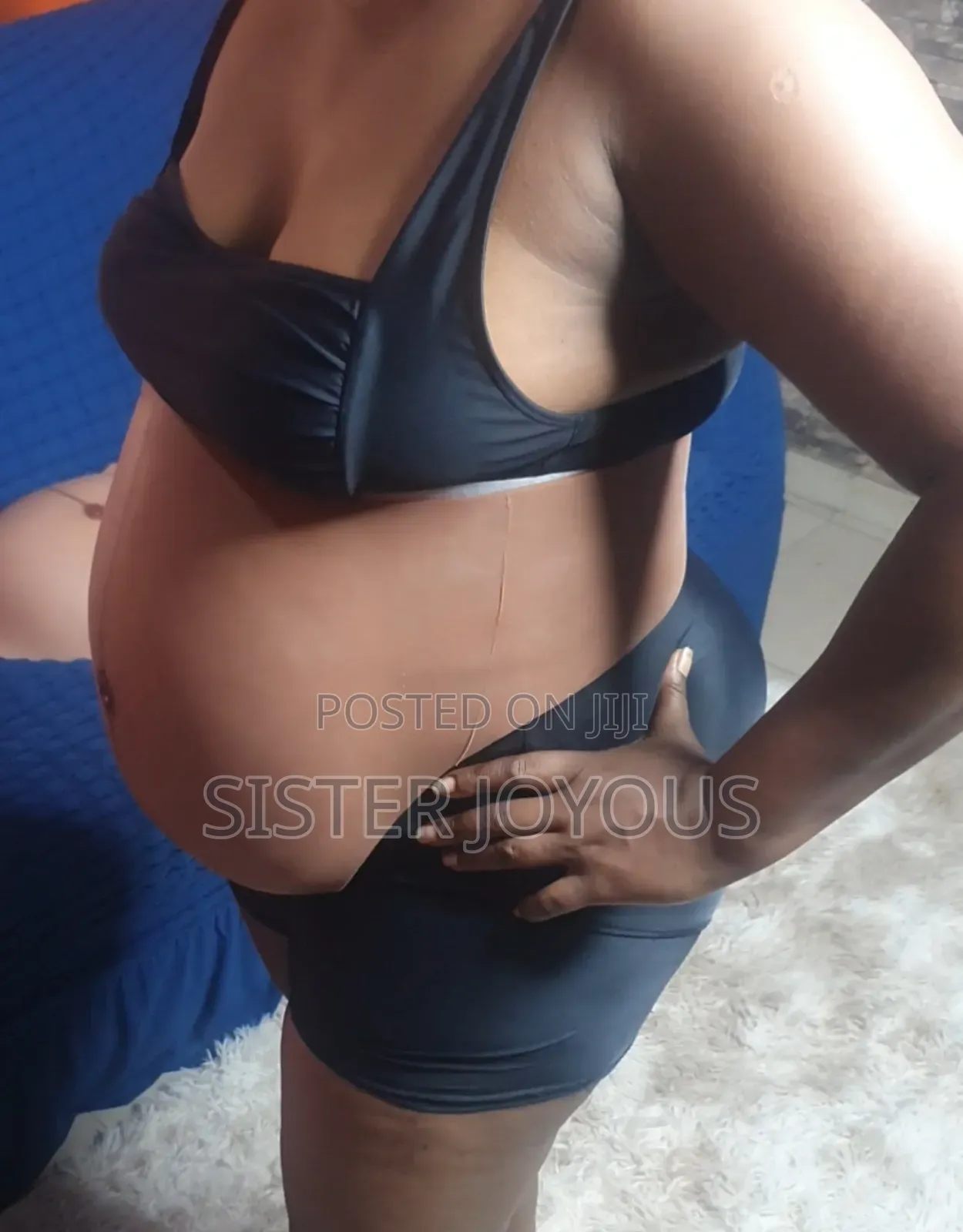2 Stage 100% Silicone Belly Color 4 for Brown Skin