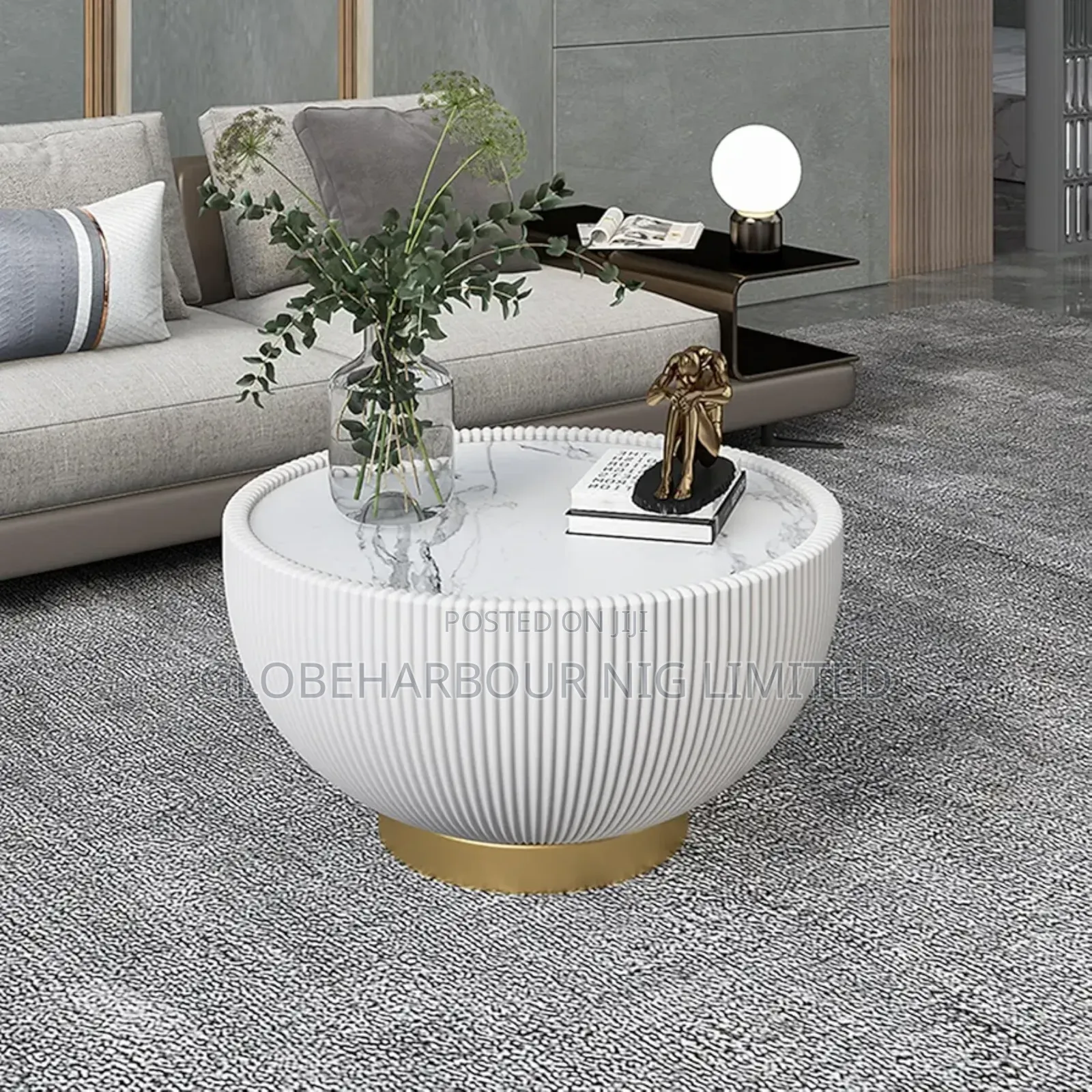 Luxury Mable Top 2in1 Center Table