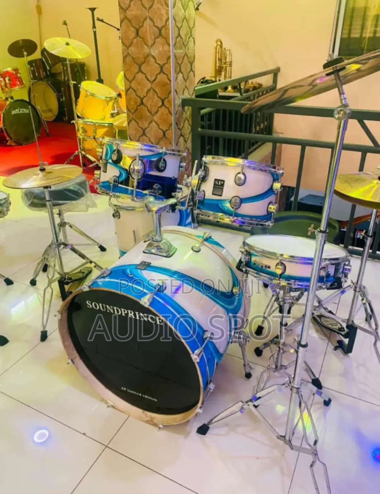Sound Prince Professional 5pcs Drum Set