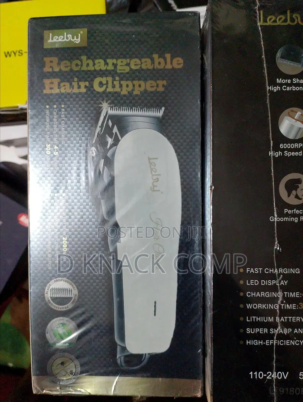 Lee Buy Professional Rechargeable Hair Clipper