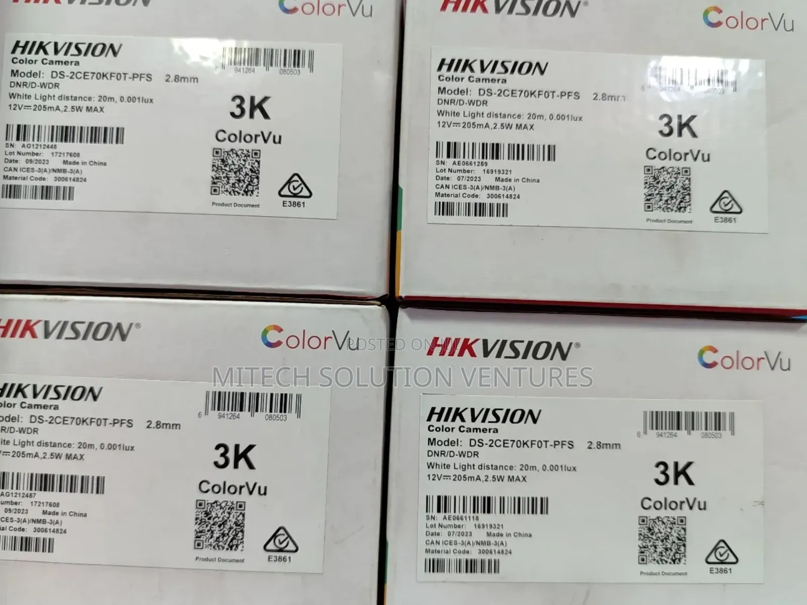 The Hikvision DS-2CE70KF0T-PFS Ccamera