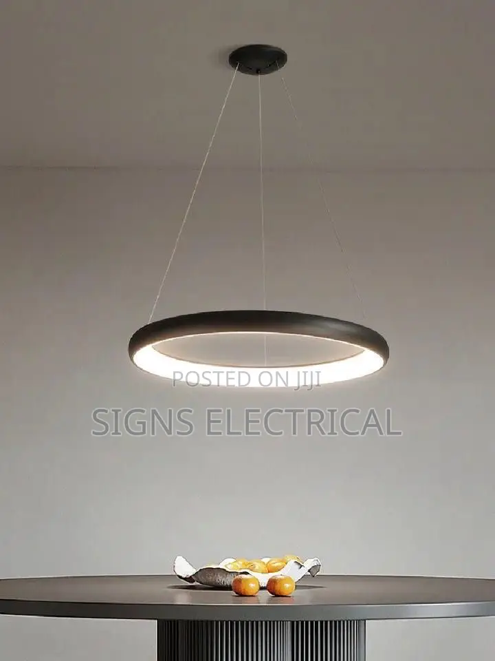 Modern Circular Led Chandelier for Dining Room Bedroom