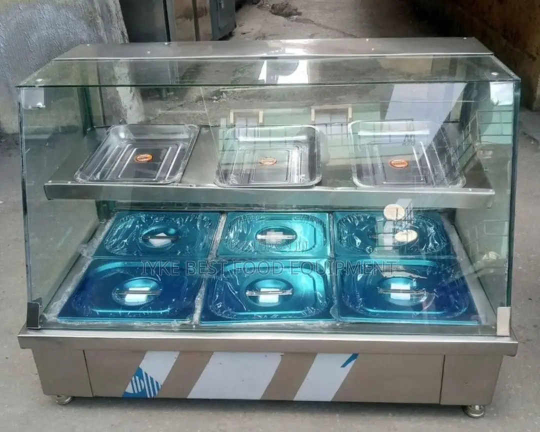 9 Pans Food Display Warmer