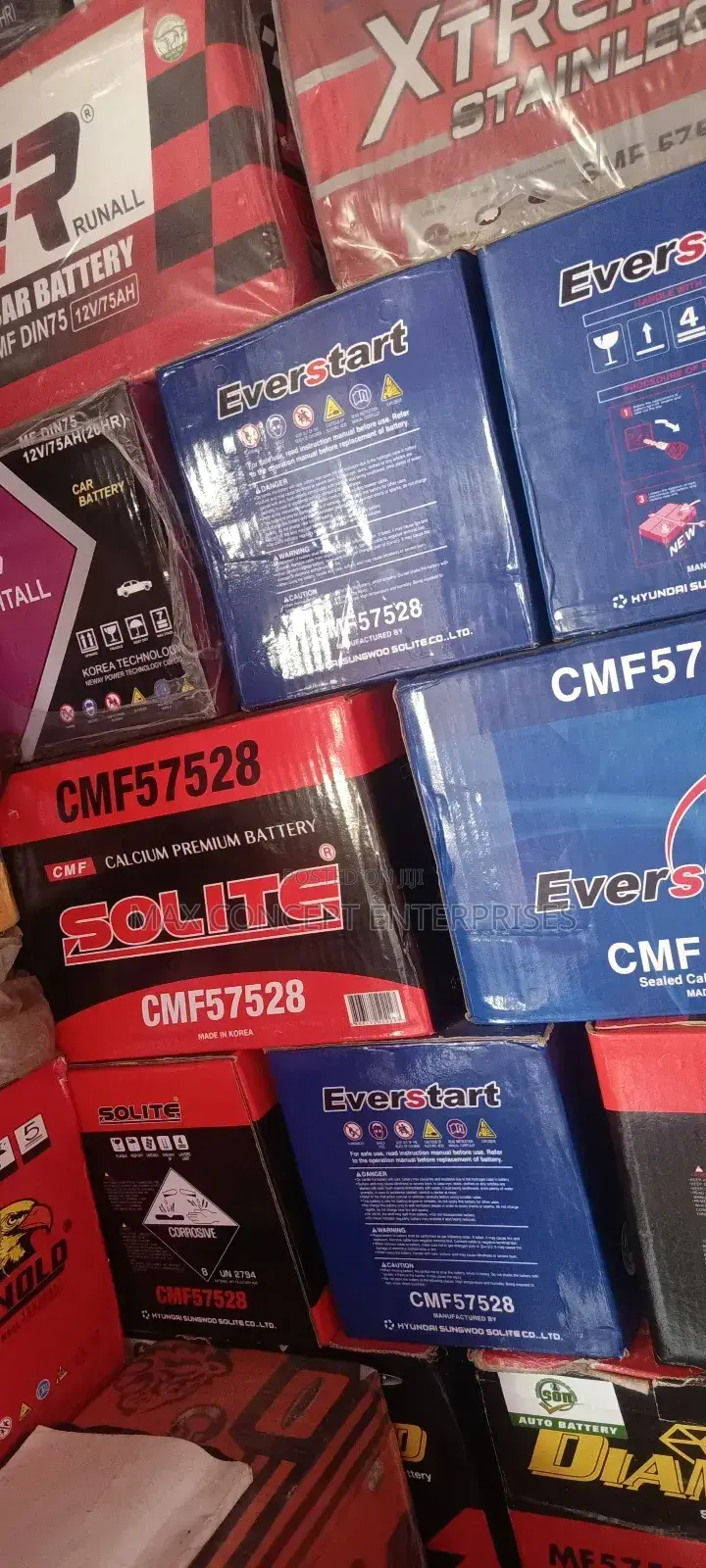 75amps 100ah 62ah Battery