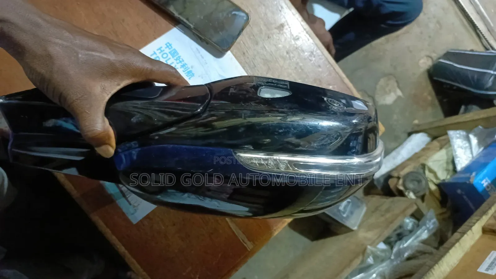 Side Mirror Grand Santafe 2014-2018 (BMS SENSOR)