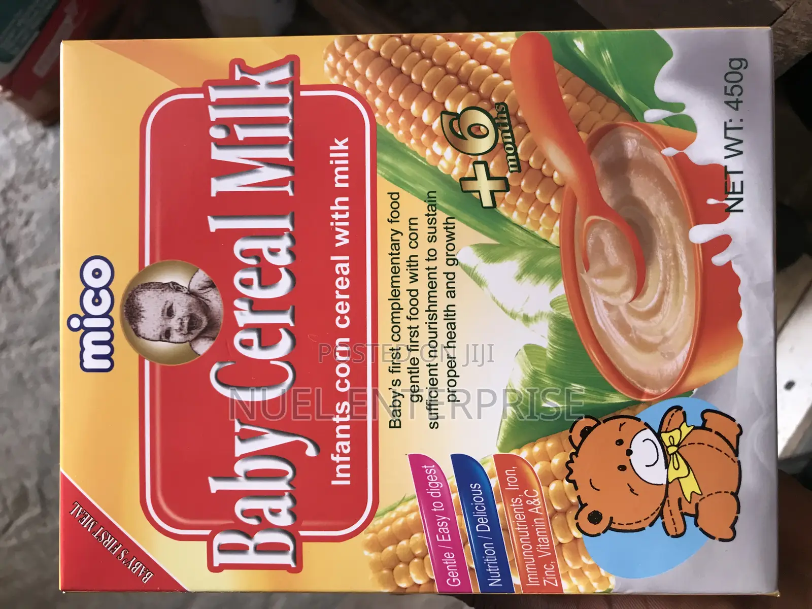 Mico Baby Cereal With Milk for Babies of 6-36months