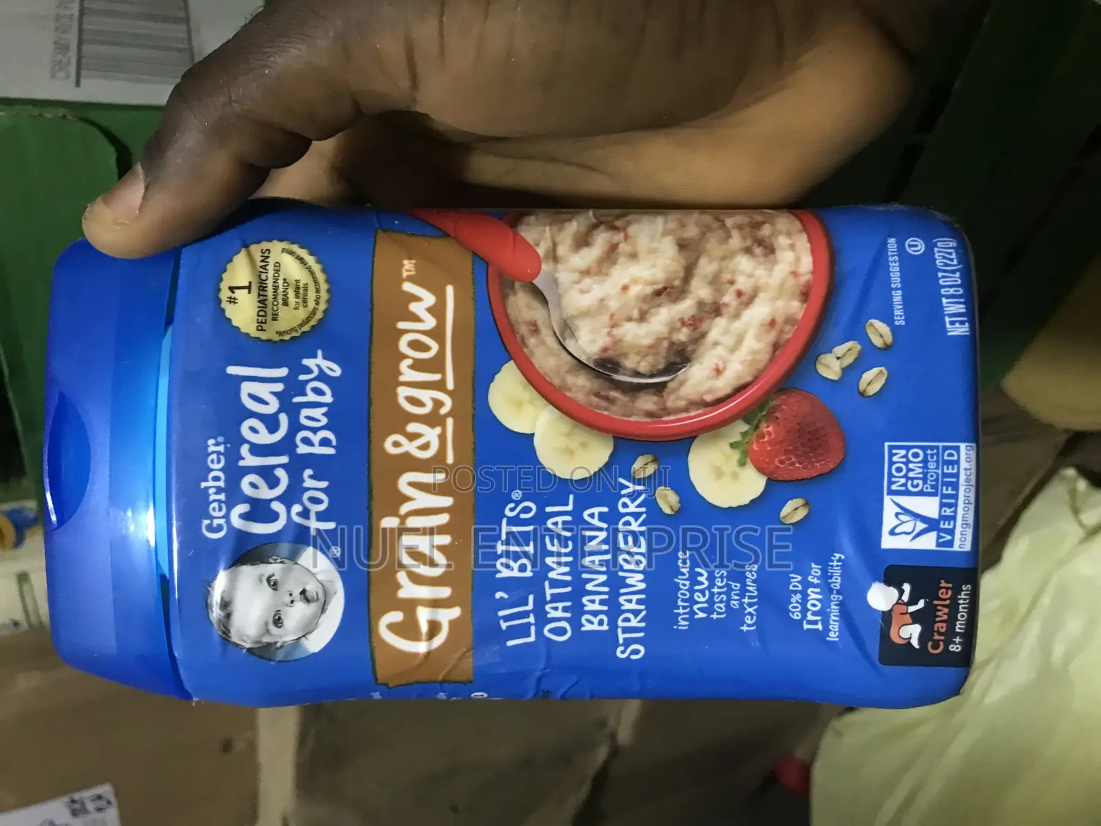 GERBER Lil Bit for Crawler Babies of 8months Plus