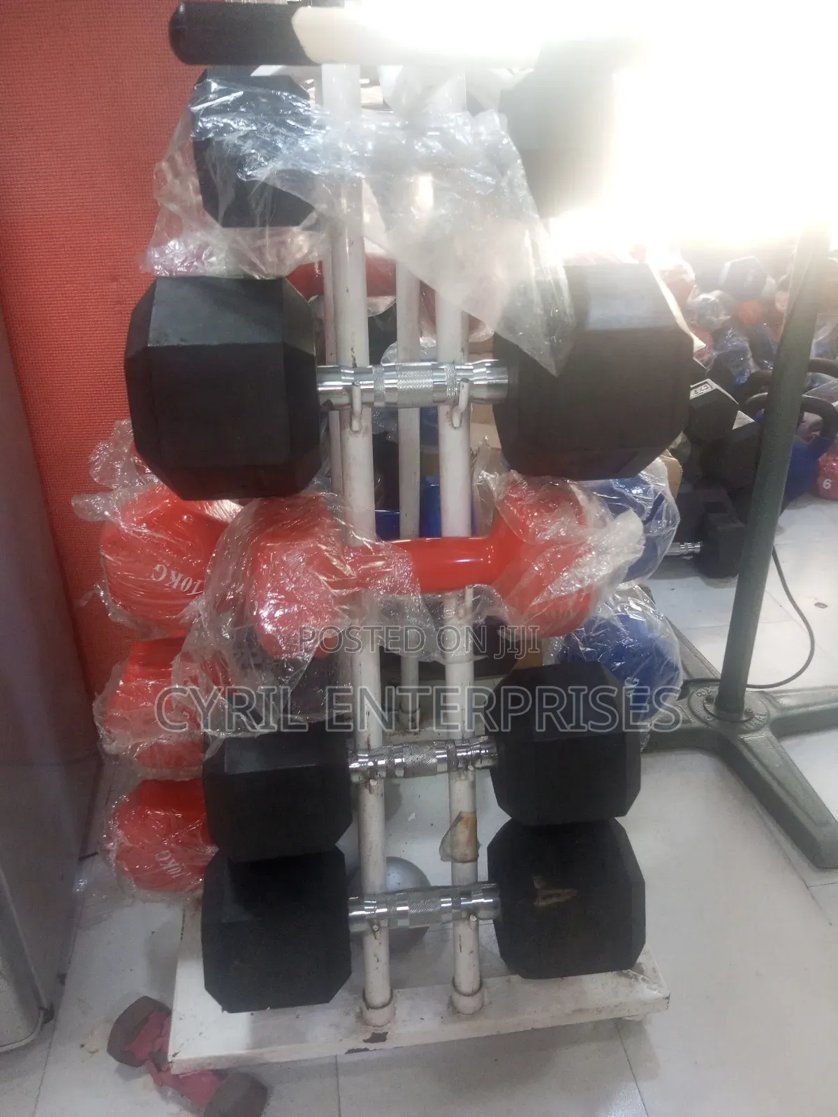 Hexagon Dumbbells