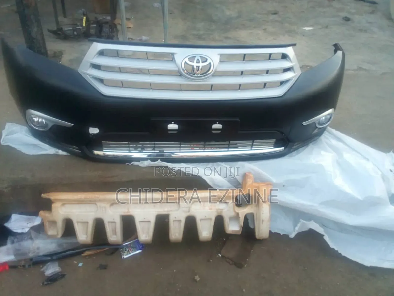 Toyota Highlander 2012 Model Complete Front Bumper