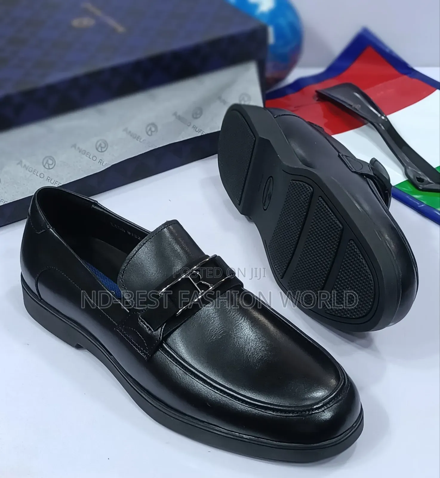Black Leather Shoe