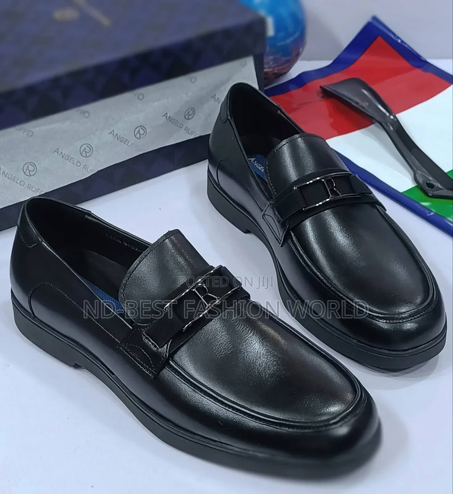 Black Leather Shoe