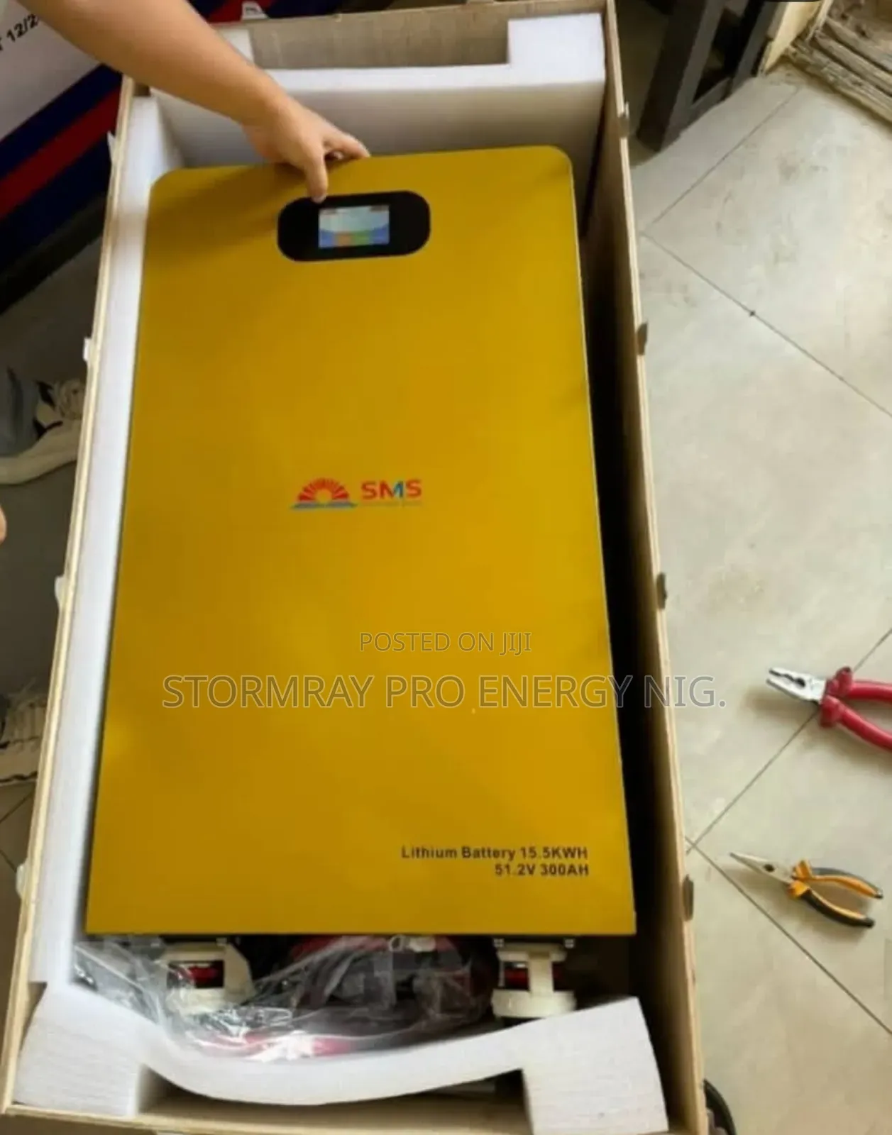15.5kwh SMS Lithium Battery