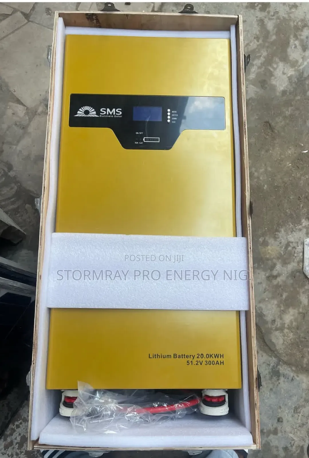 15.5kwh SMS Lithium Battery