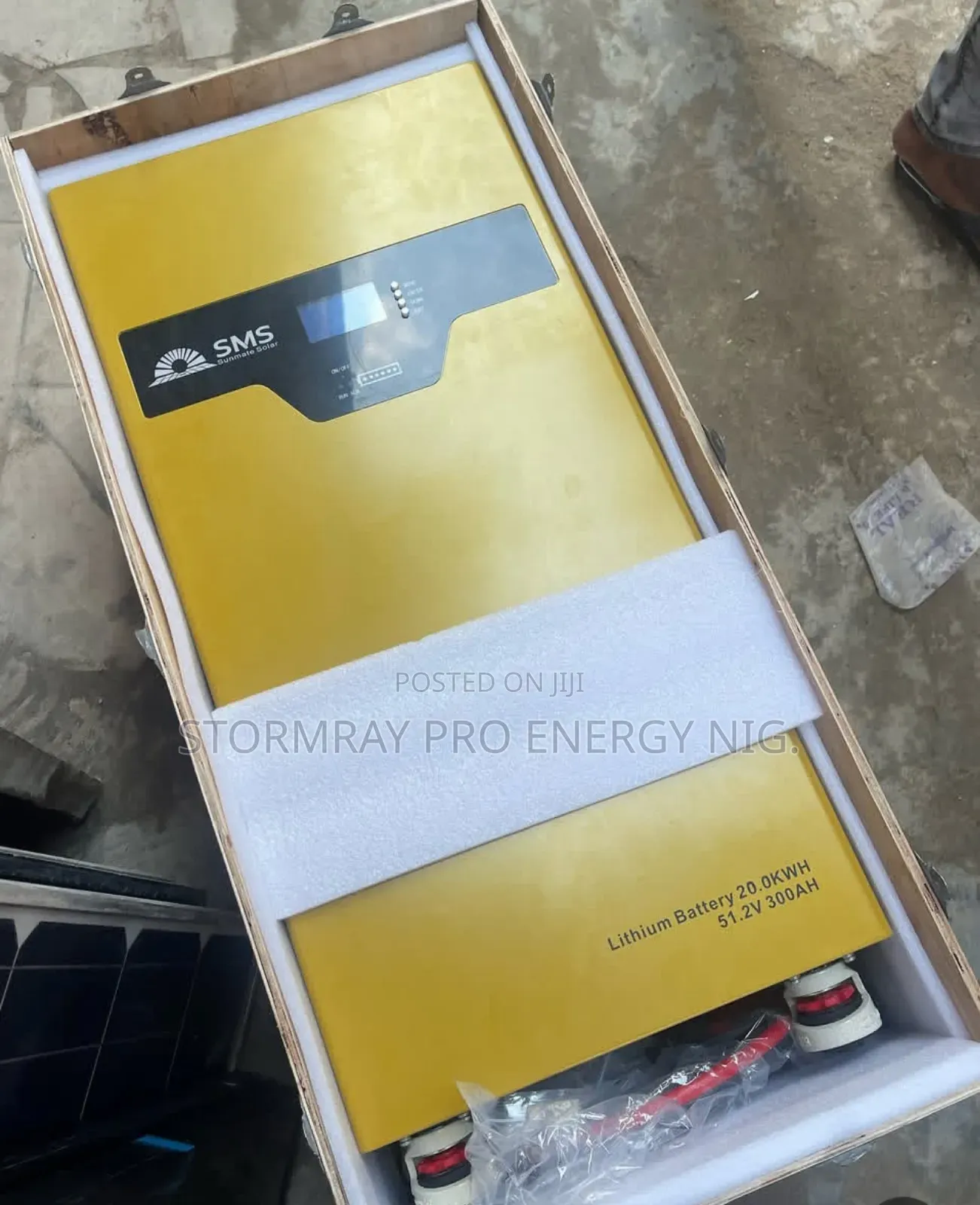 15.5kwh SMS Lithium Battery