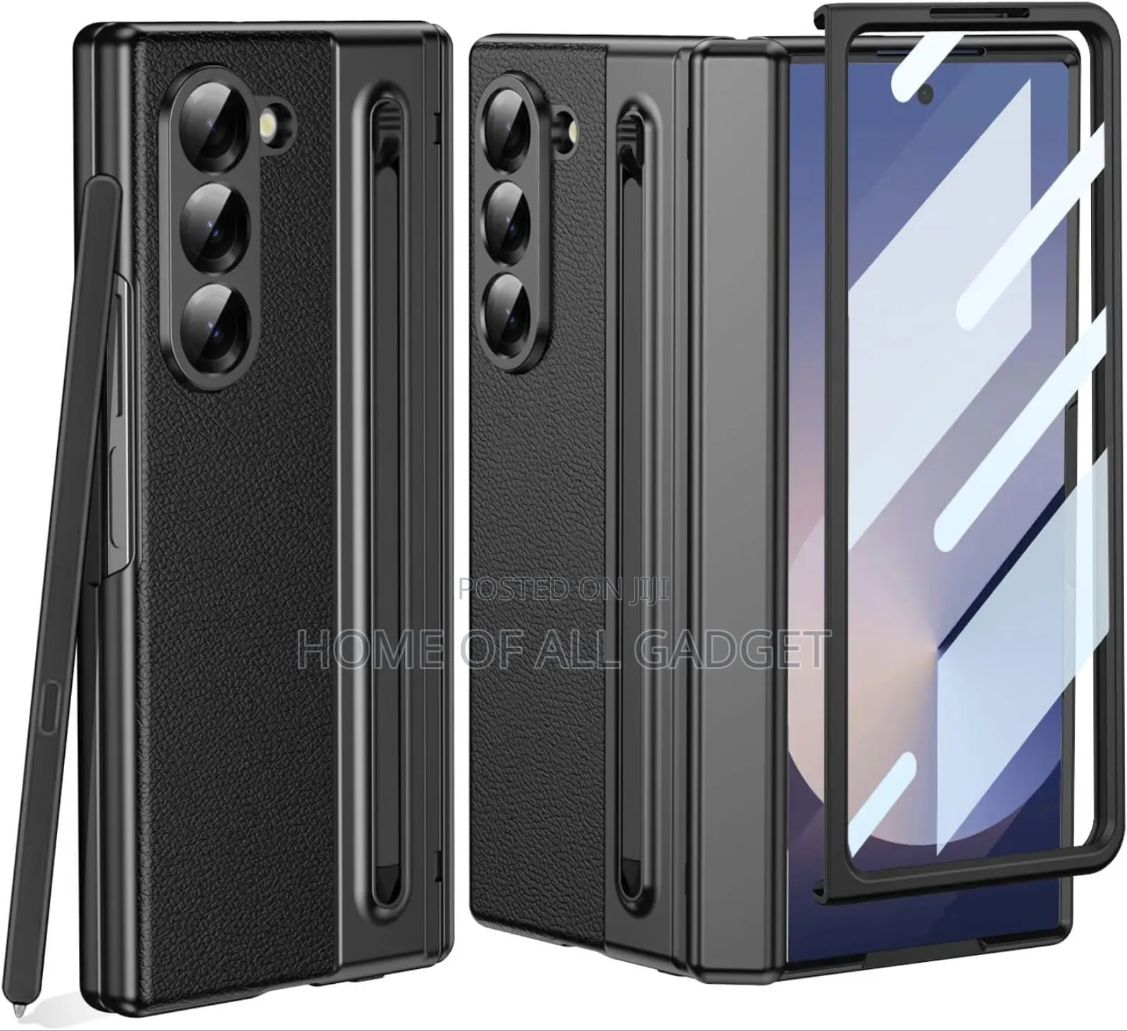 Samsung Galaxy Z Fold 6 Case, Built in S Pen and Protector