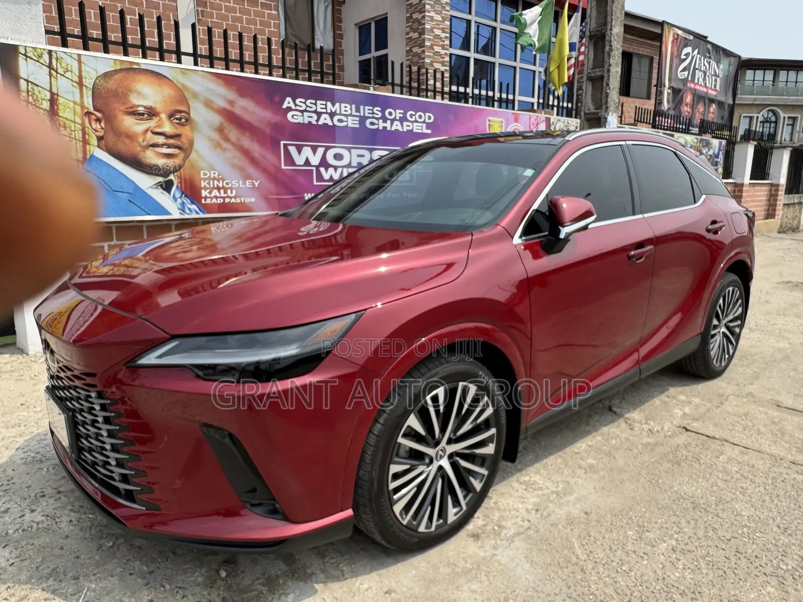 Lexus RX 2023 Red