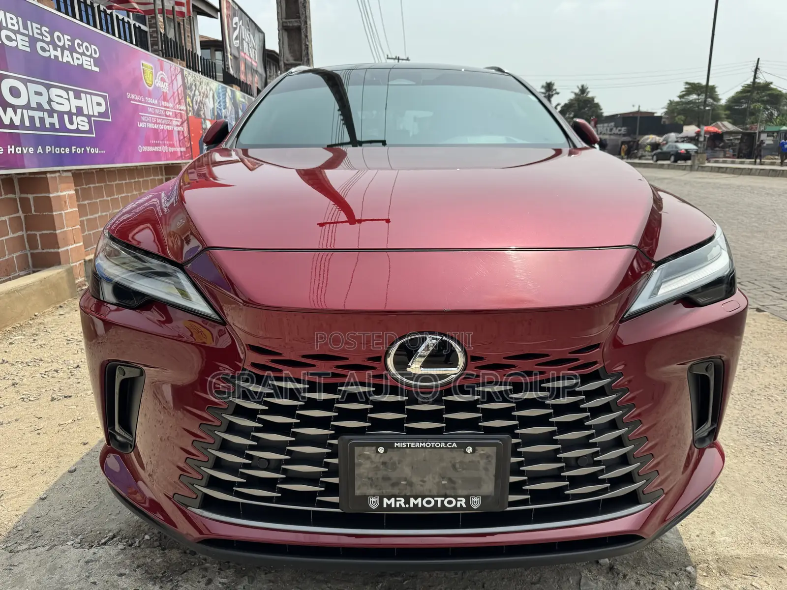 Lexus RX 2023 Red